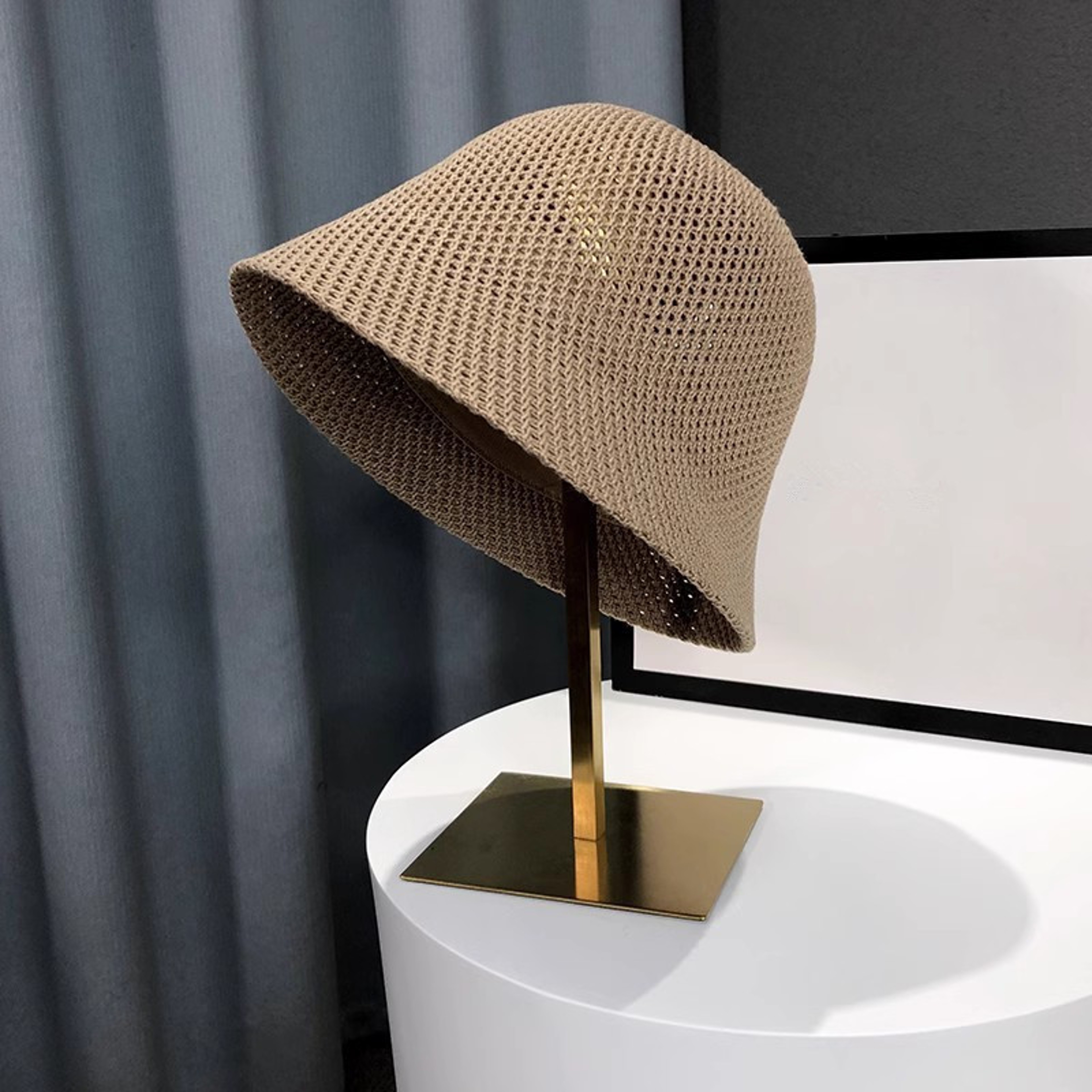 Summer Breeze Breathable Bucket Hat for Women Lightweight Sun Hat Foldable Beach Panama Cap – view 9