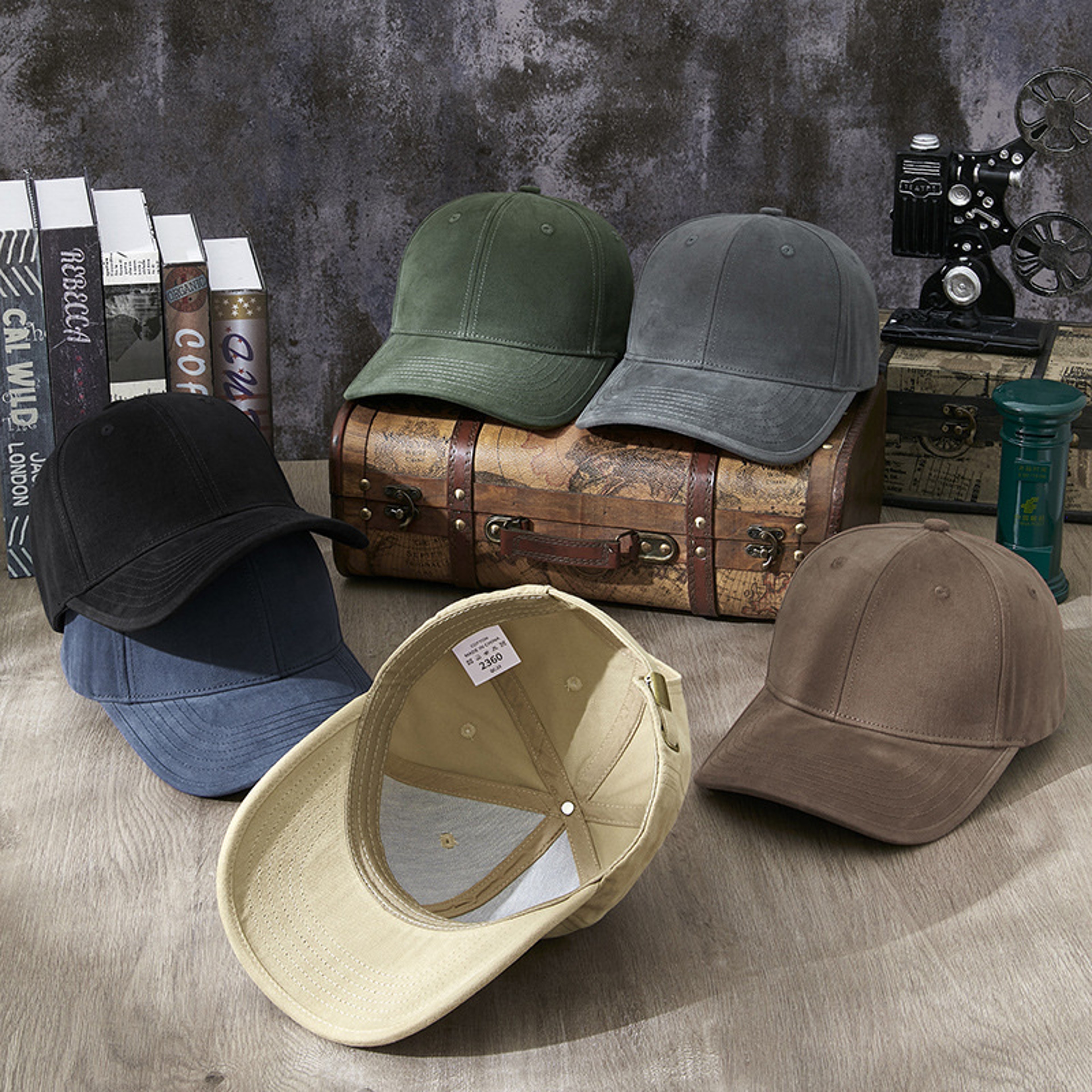 Oversized Baseball Cap For Big Heads Cotton Dad Snapback Hat For Men 0