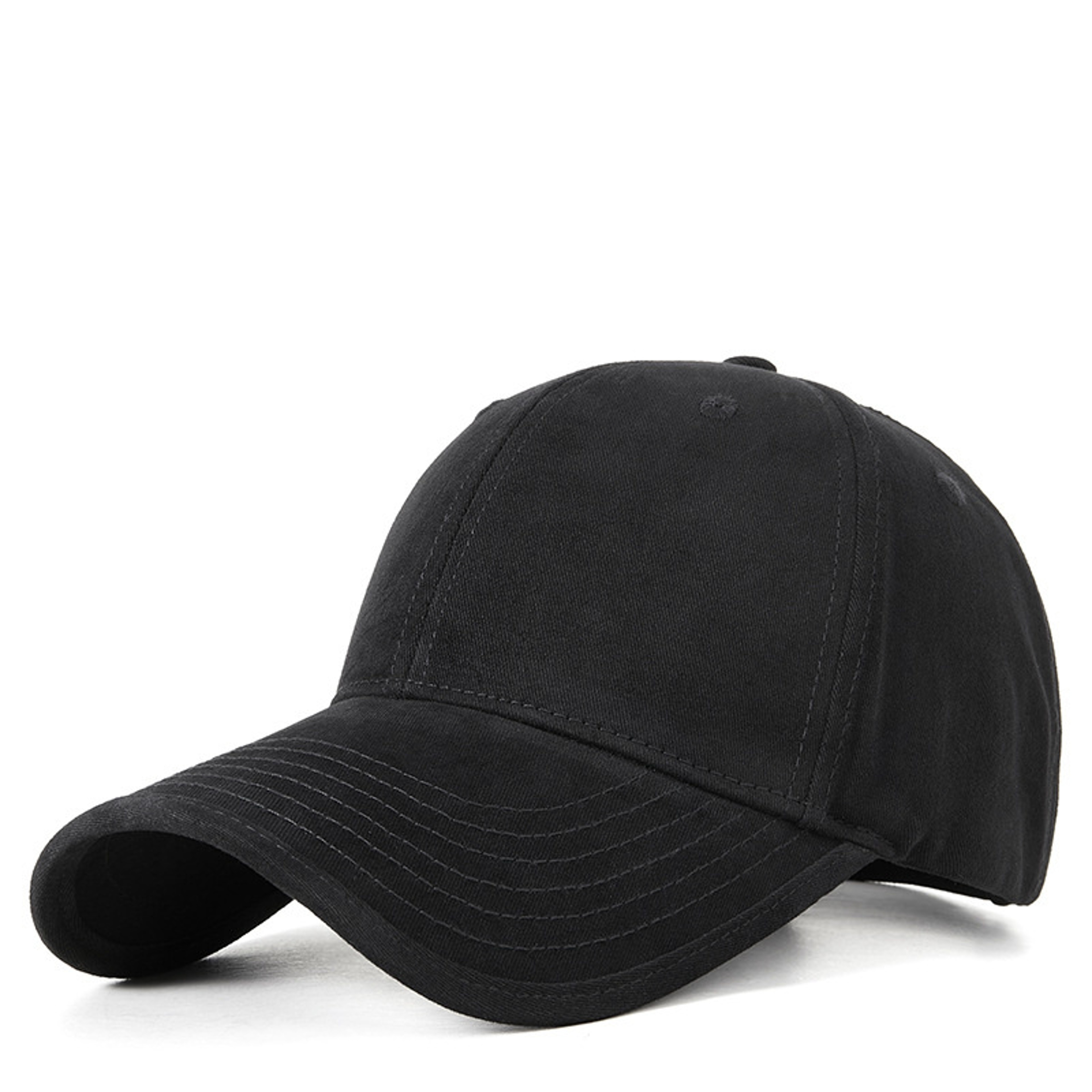 Oversized Baseball Cap For Big Heads Cotton Dad Snapback Hat For Men 5