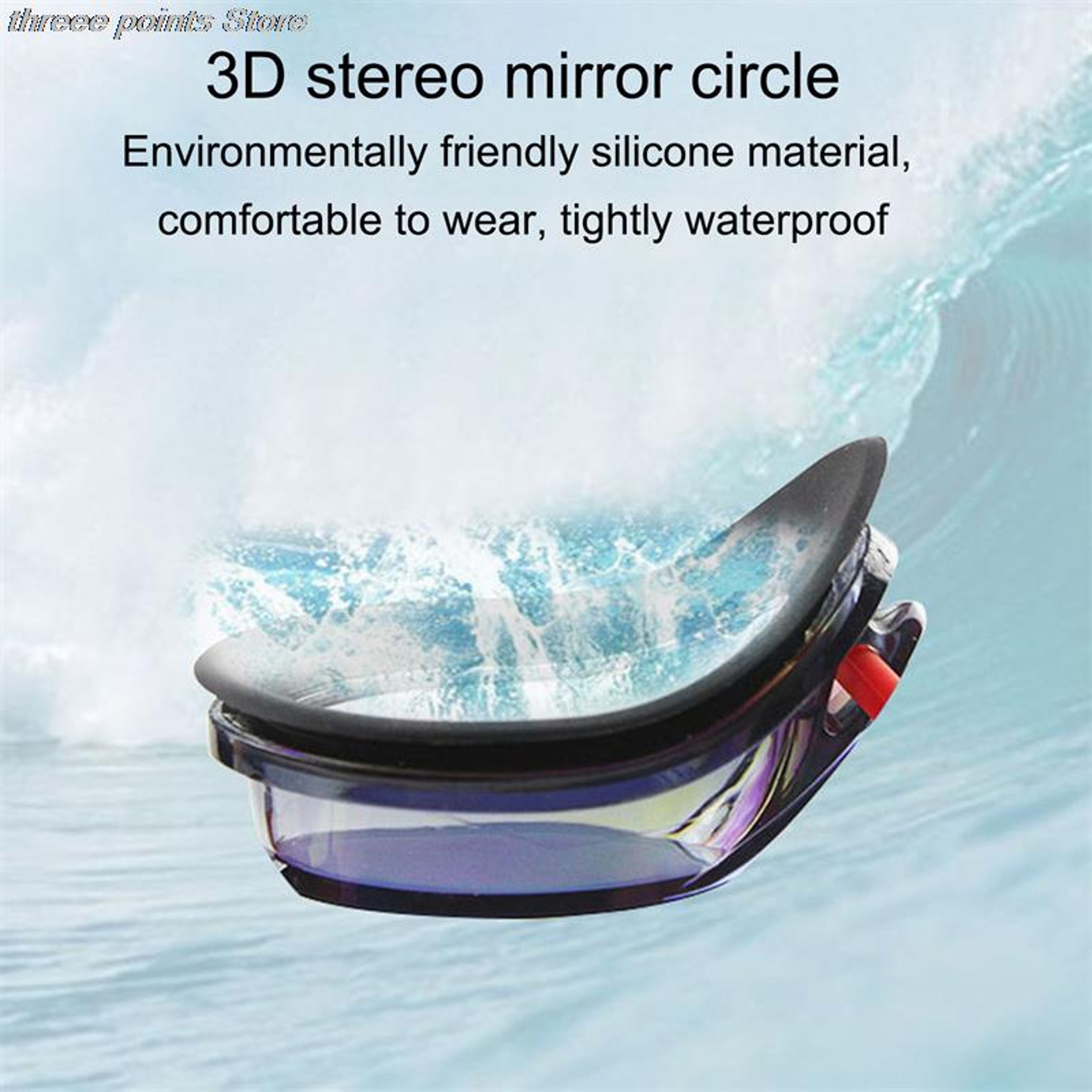 HydroVision Anti Fog Swimming Goggles For Competition Training And Racing 2