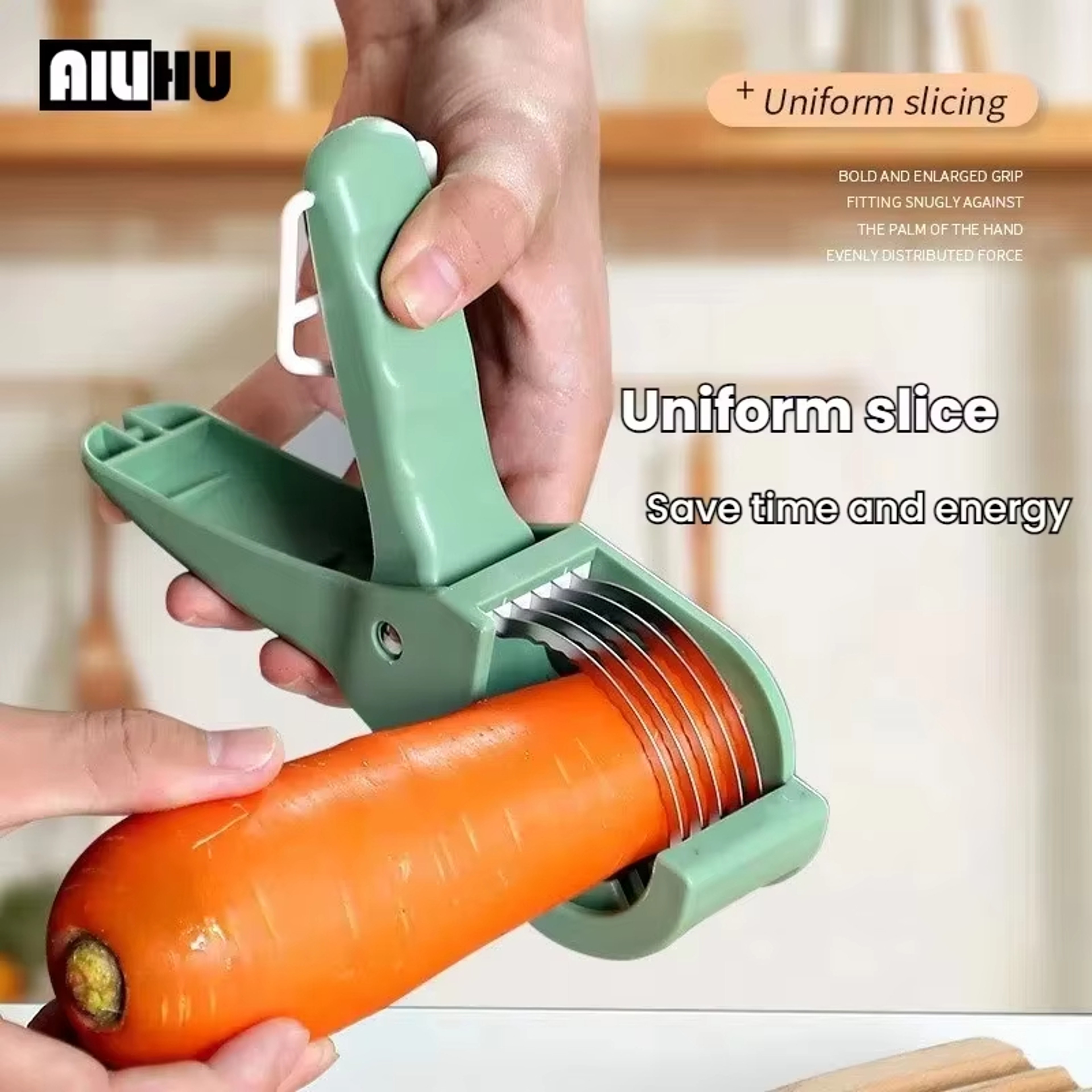 Stainless Steel Vegetable Slicer Multi Functional Fruit Salad Kitchen Slicing Tool 1
