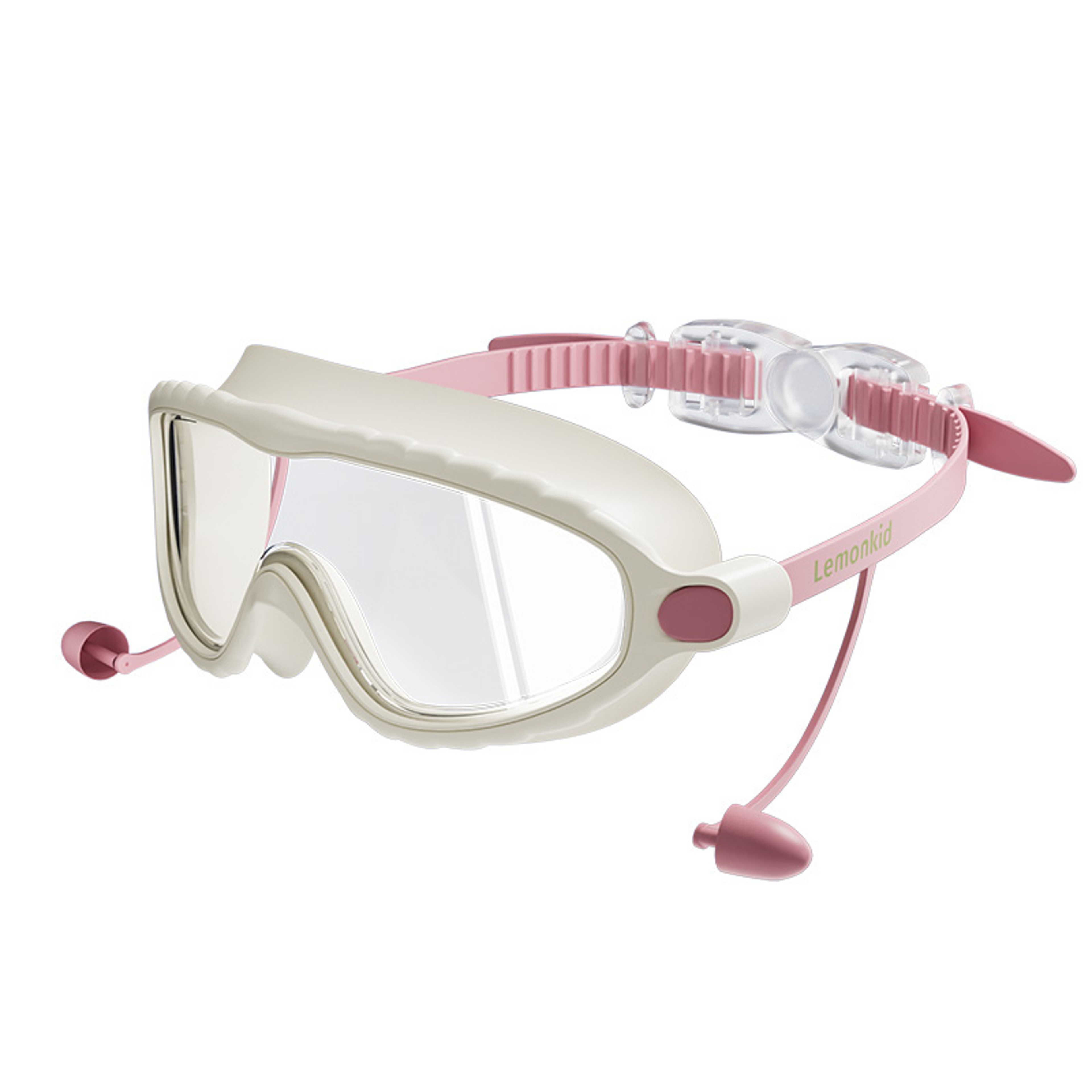 Kids Swimming Goggles Anti Fog UV Protection Wide View Swim Goggles With Earplugs 5