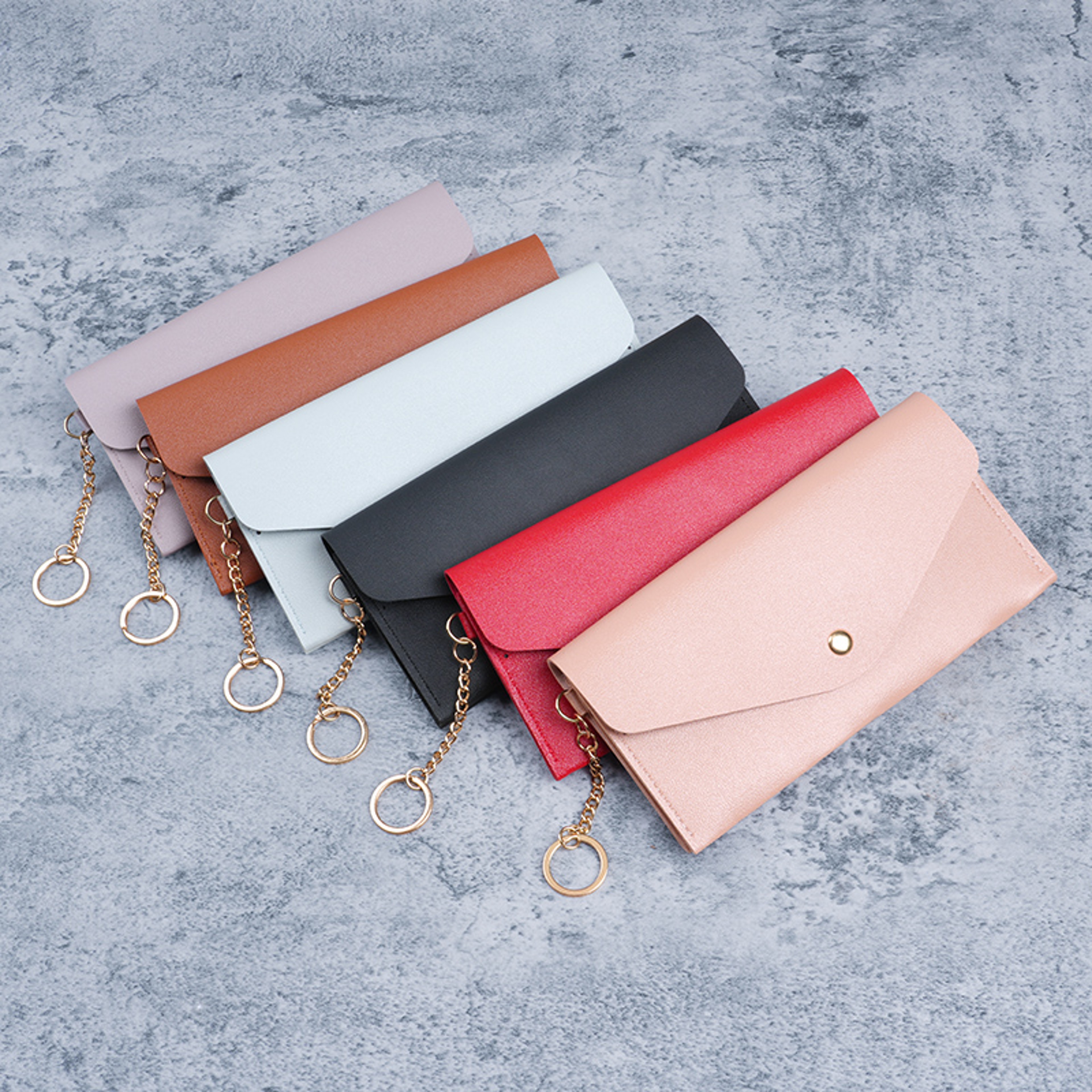 Elegant Womens Long Wallet Phone Clutch With Multiple Card Slots 0