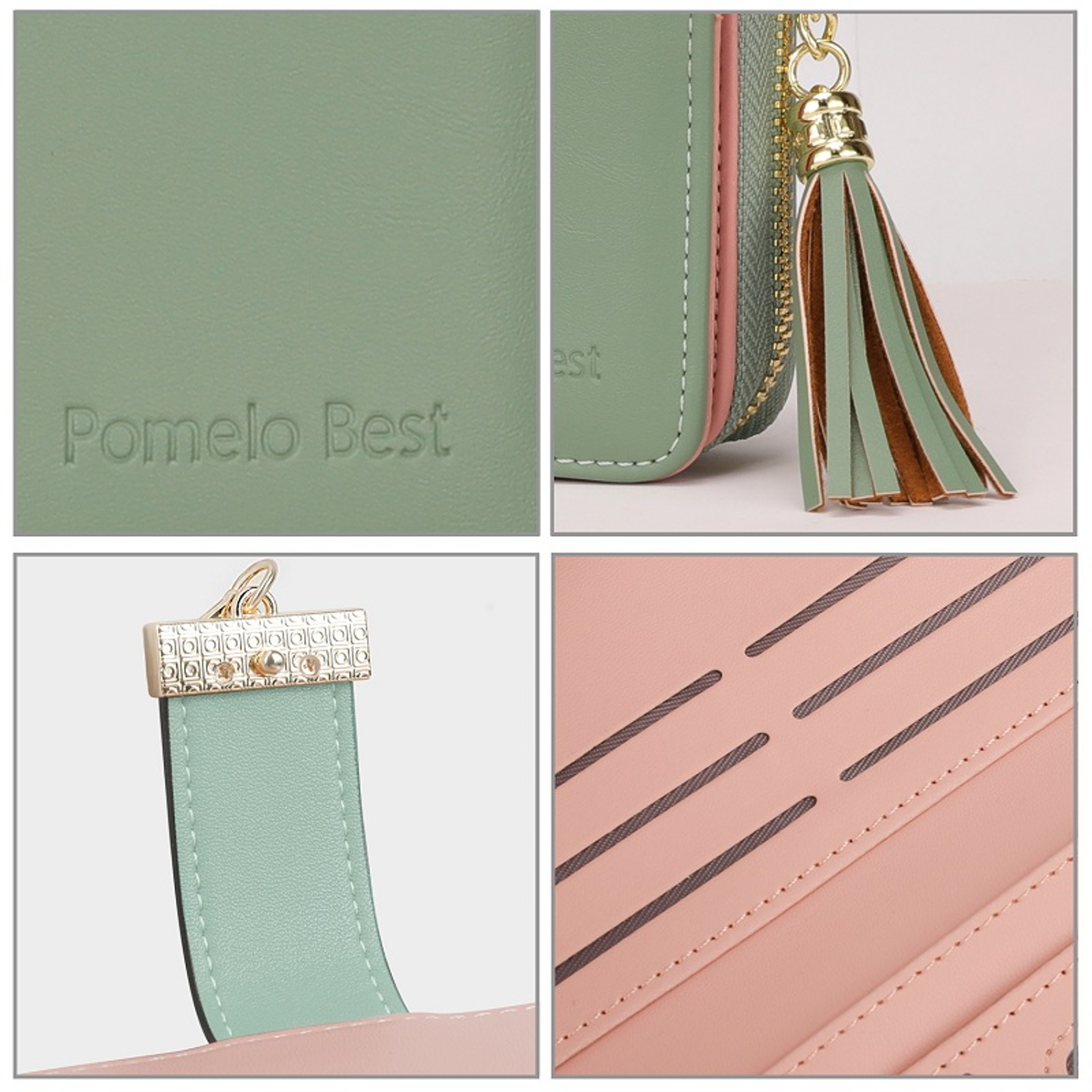 Pomelo RFID Blocking Women Wallet With Phone Compartment  Multi Card Holder 4