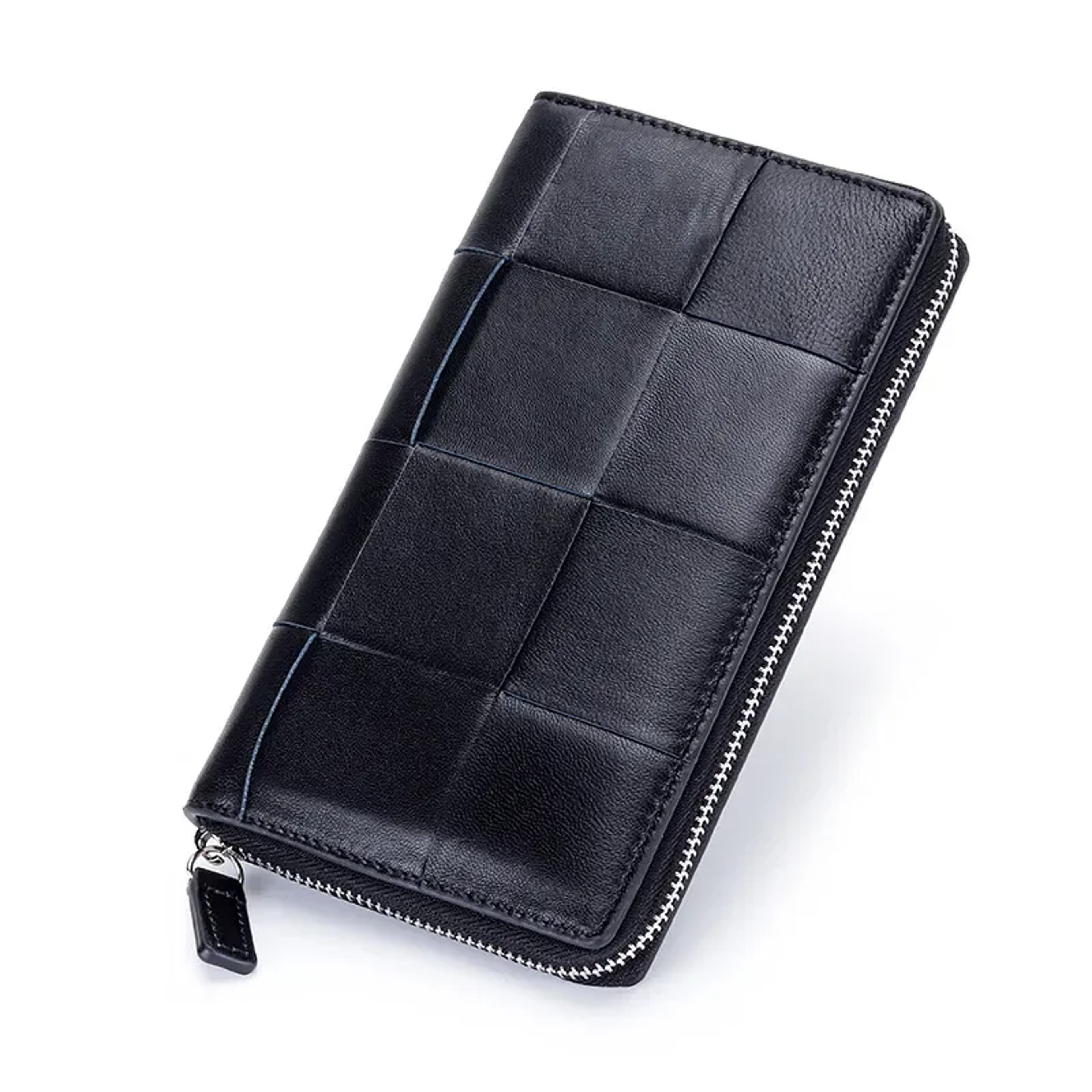 Elegant Genuine Leather Women Wallet Long Leather Clutch Cash Purse 1