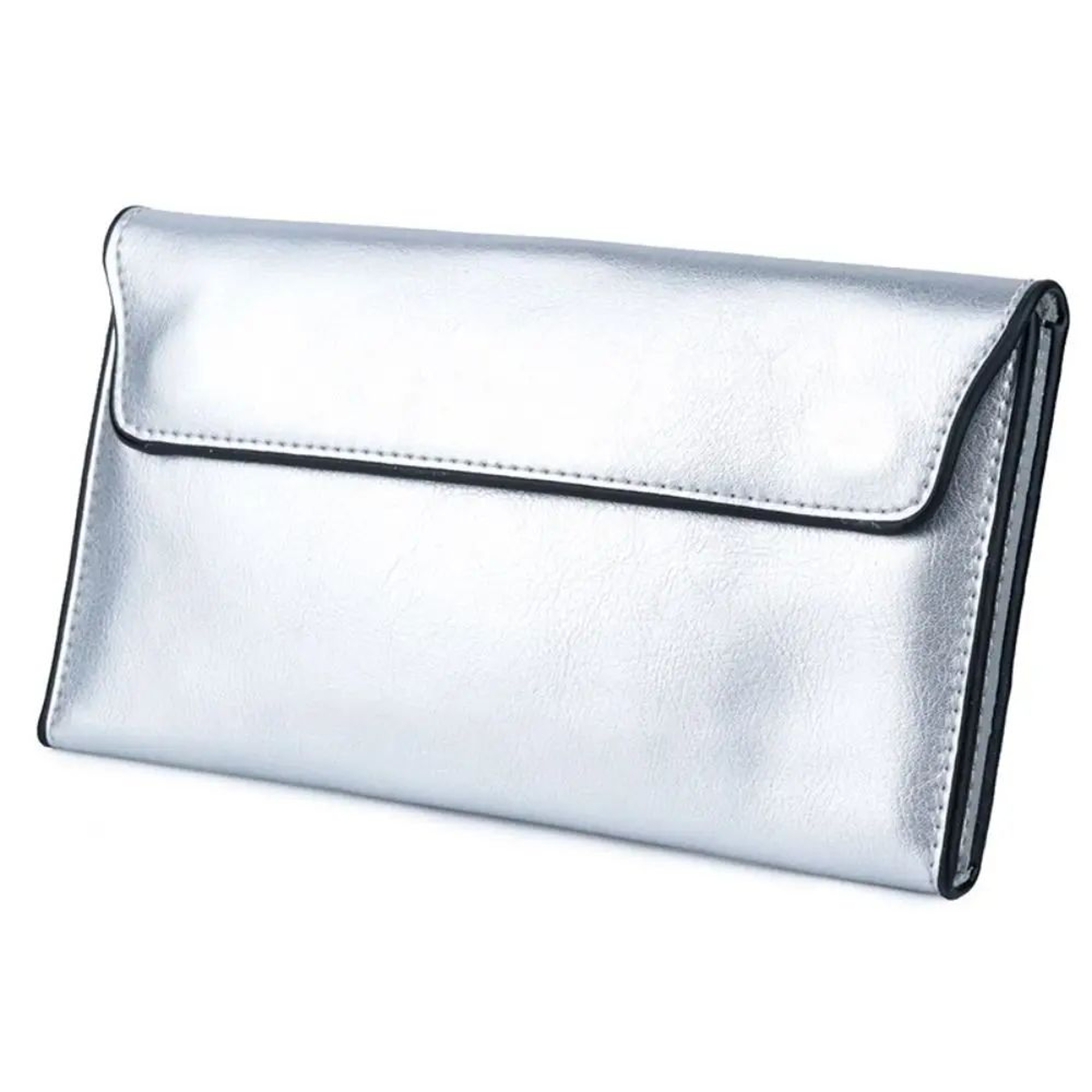 Slim Genuine Leather Women Long Wallet Large Capacity Coin Purse Clutch Bag 7