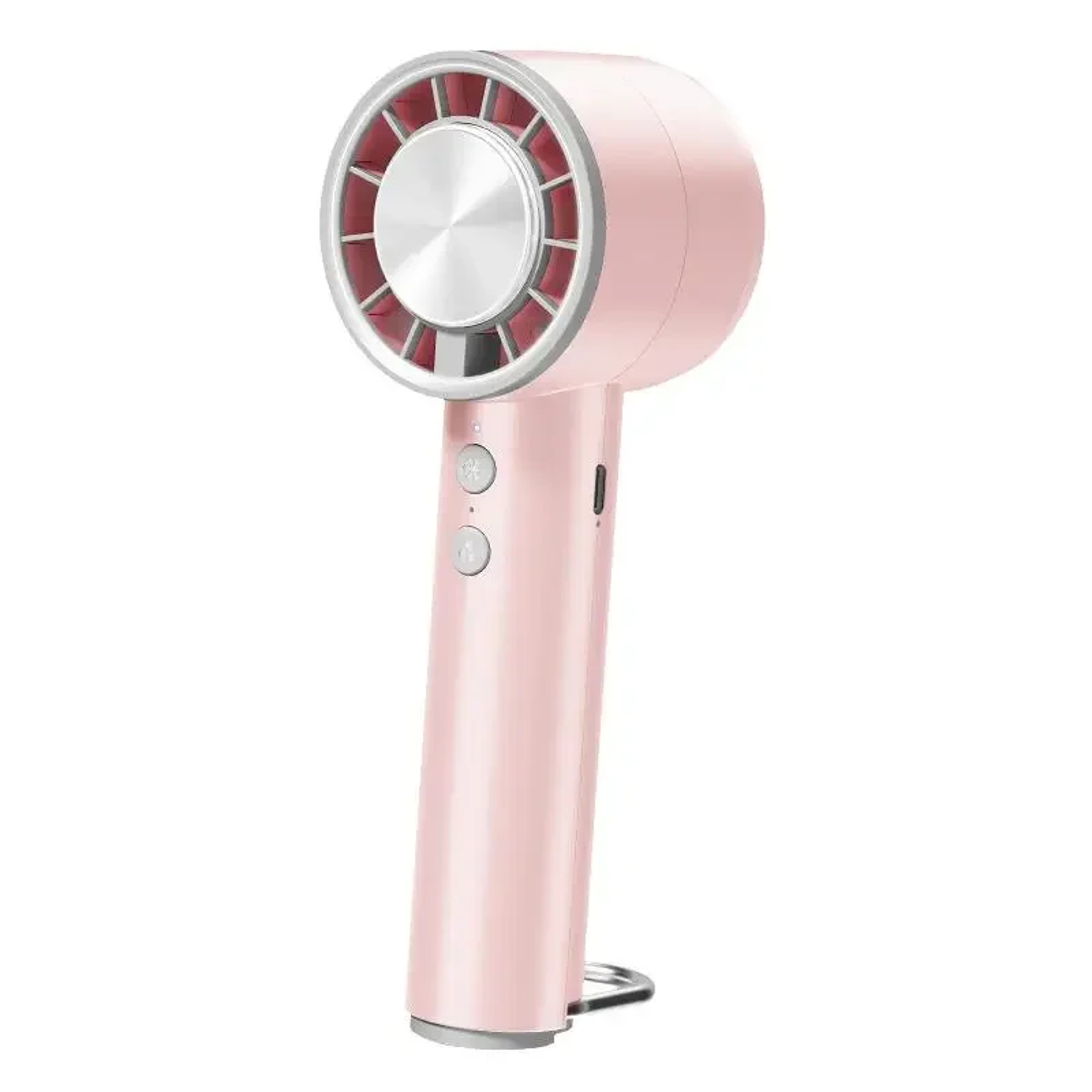 Portable Ice Pack Cooling Fan With LED Display USB Rechargeable Handheld Mini Air Conditioner 4