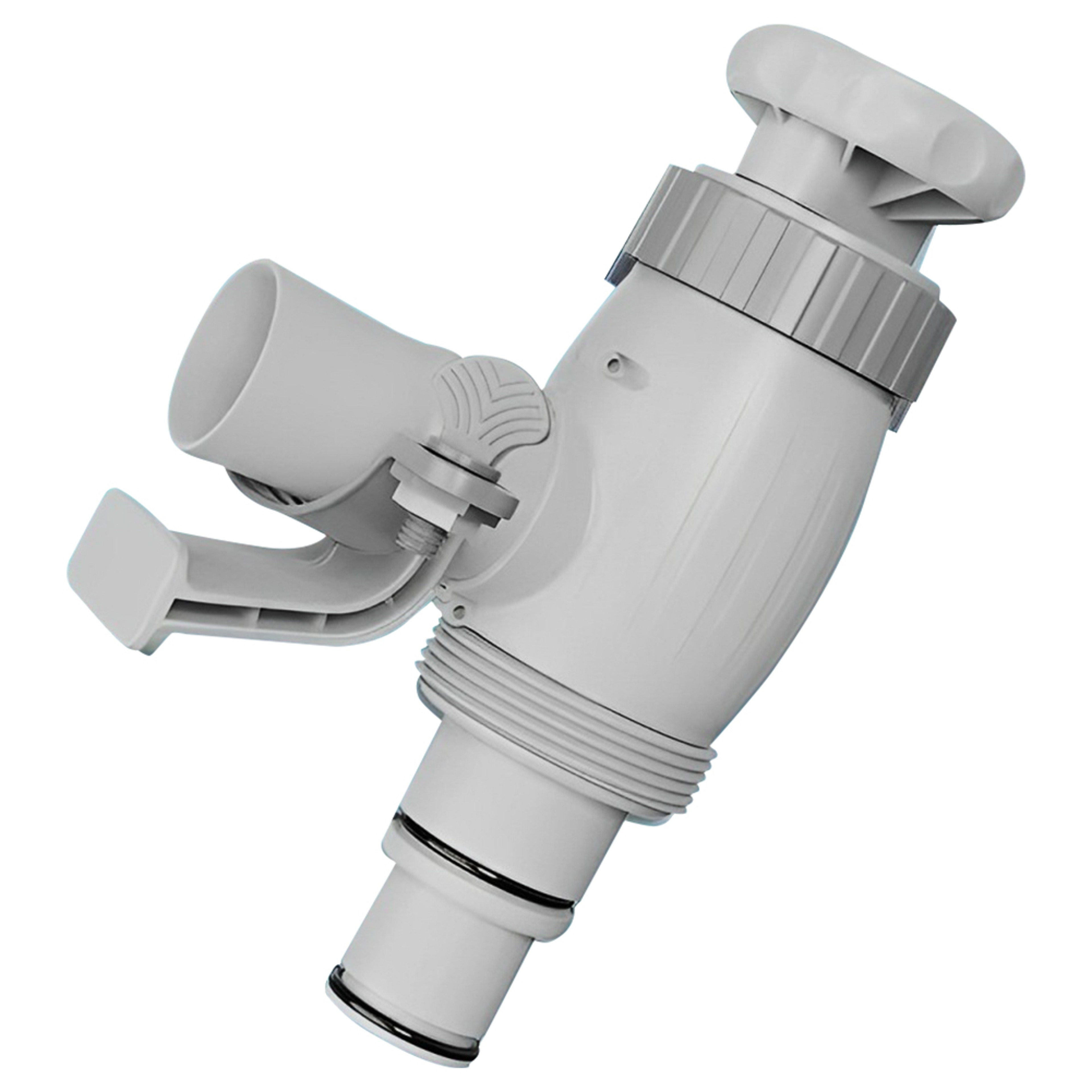 Above Ground Pool Hose Adapter With Plunger Valve And On Off Water Control 5