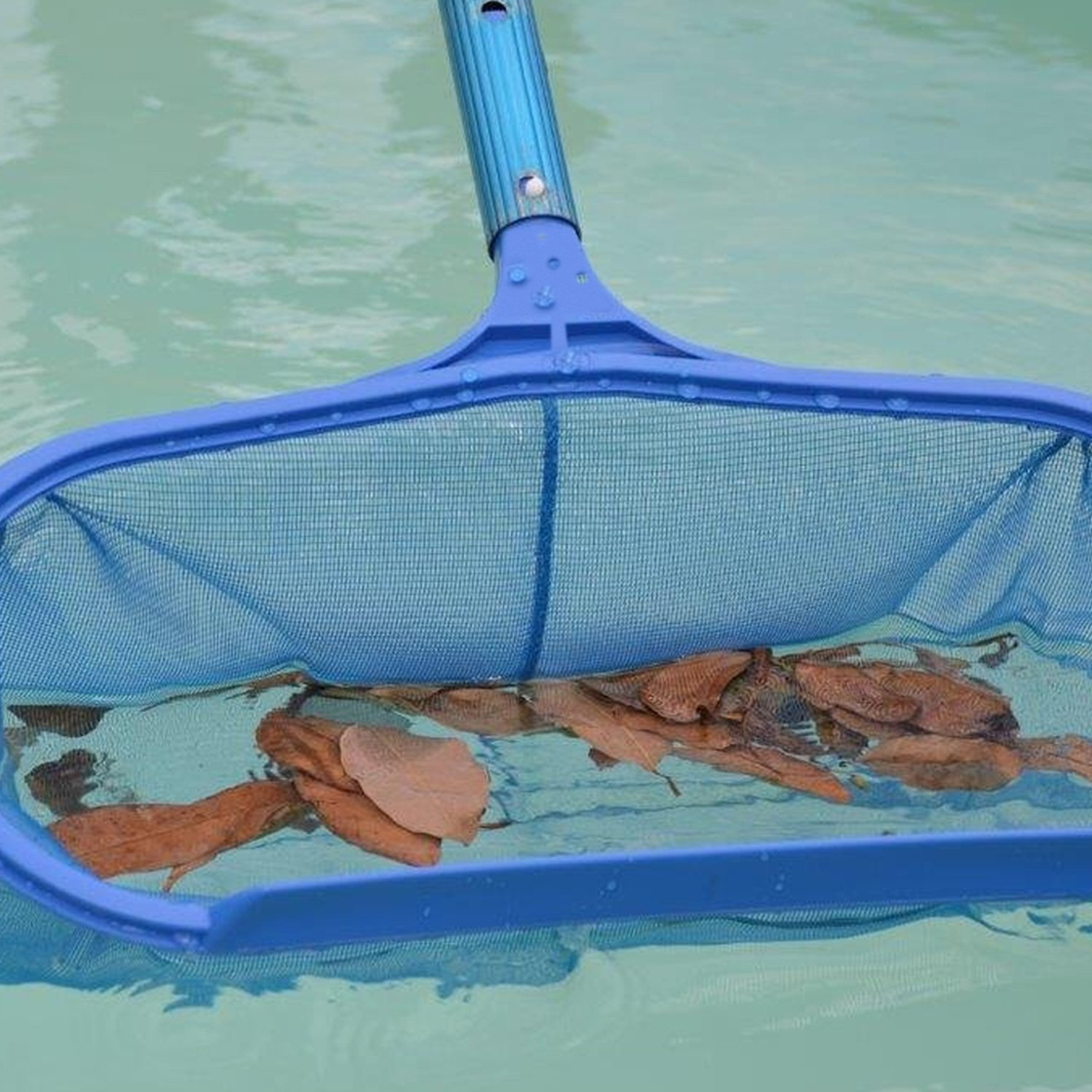 Deep Water Pool Leaf Skimmer Pool Cleaning Net For Fast Debris Removal 0