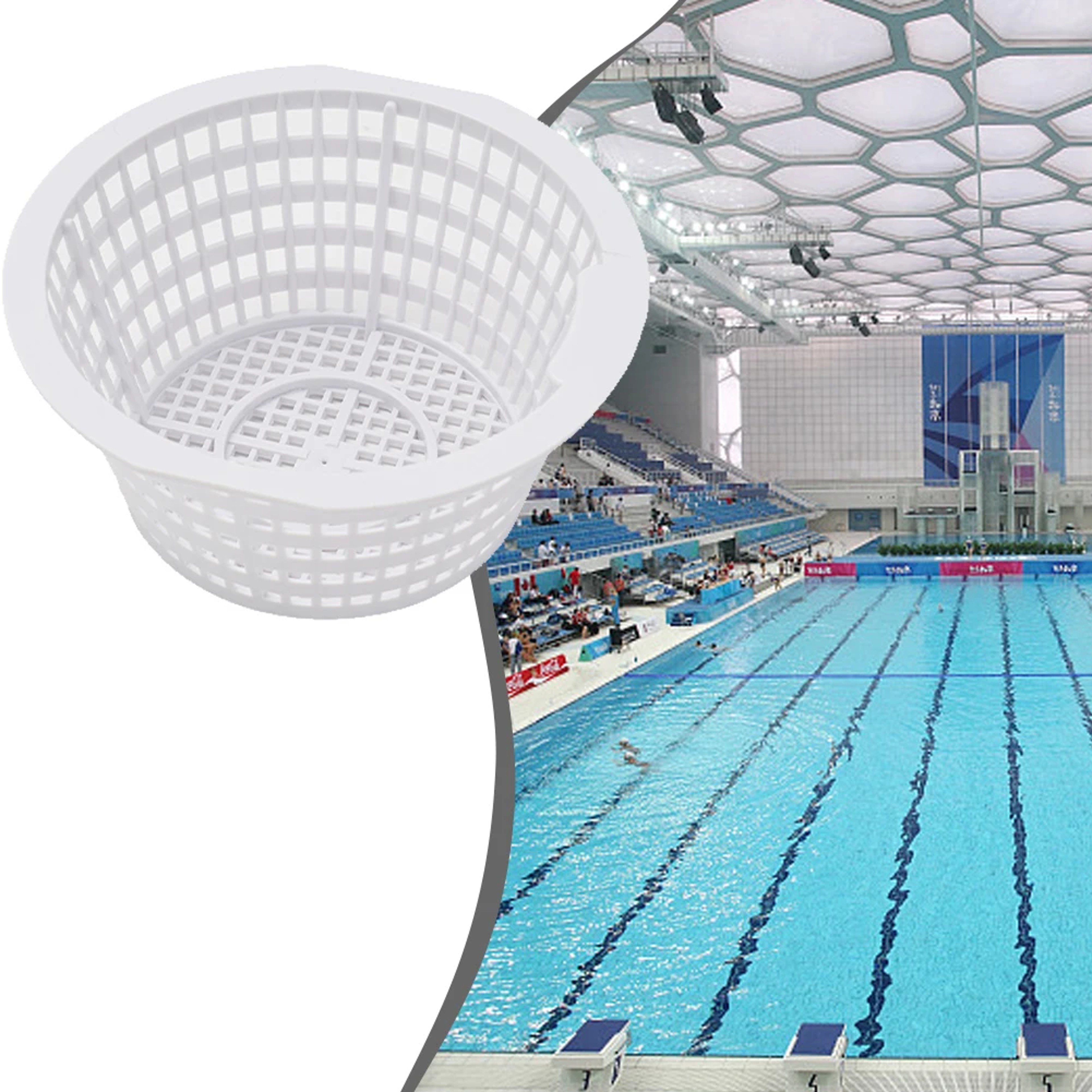 Heavy Duty Pool Skimmer Basket Replacement For Above Ground Pool Skimmer 3