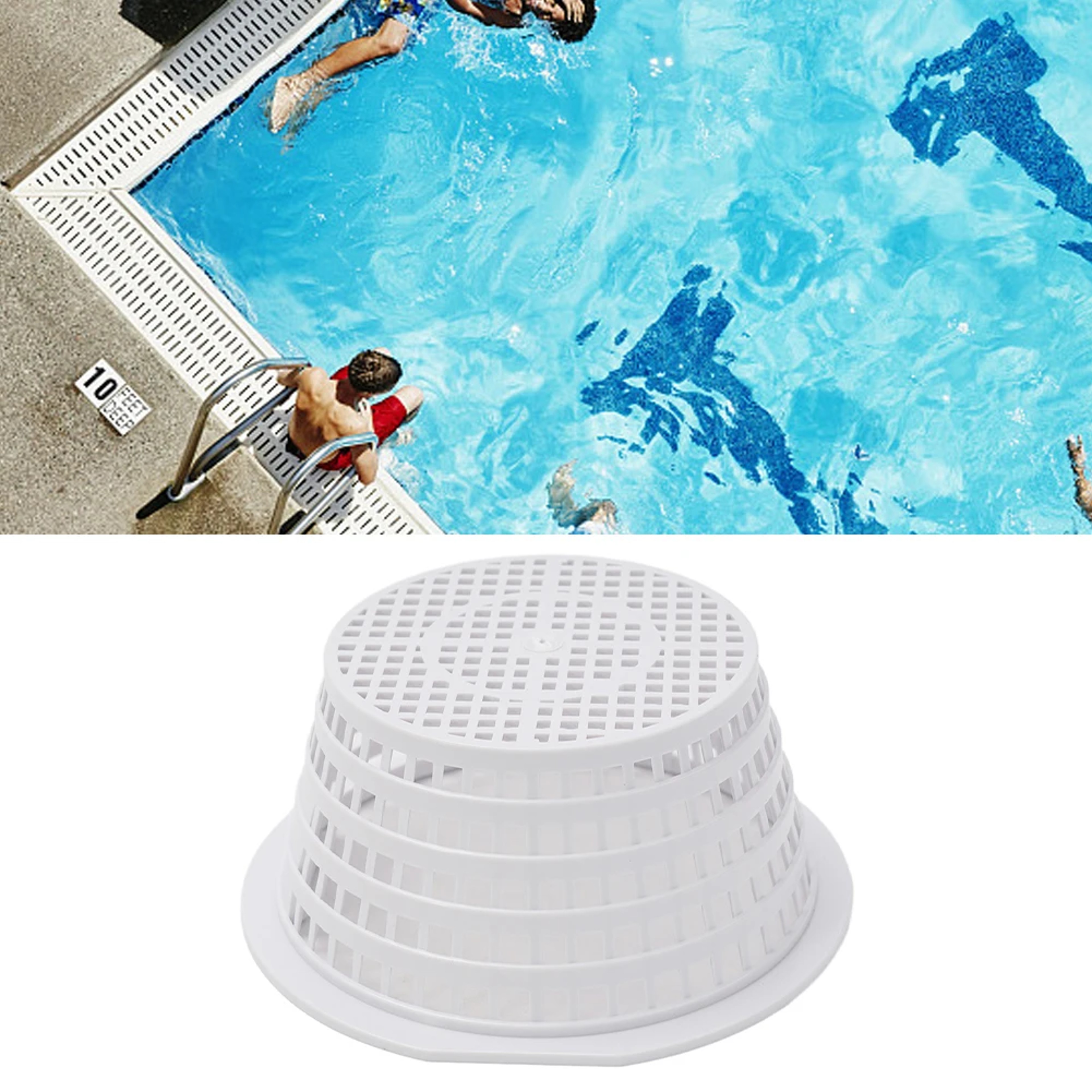 Heavy Duty Pool Skimmer Basket Replacement For Above Ground Pool Skimmer 0