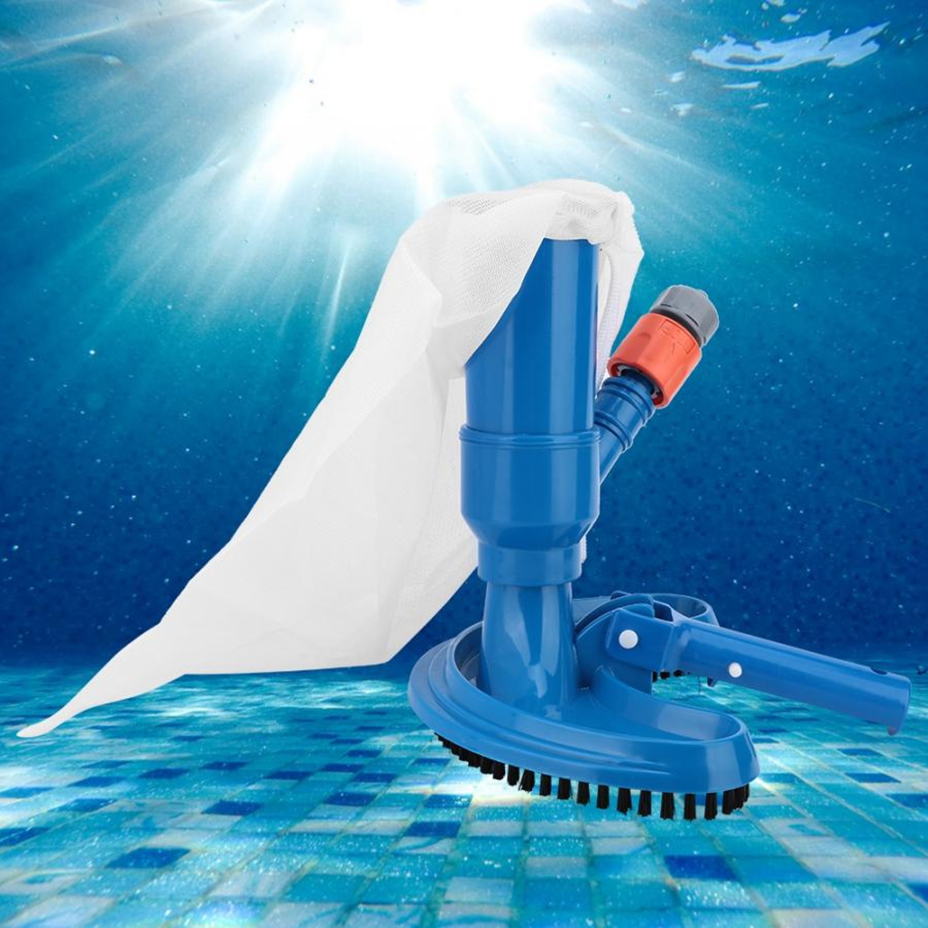 Professional Pool Vacuum Cleaner Kit With Brush For Swimming Pools  Spas 0