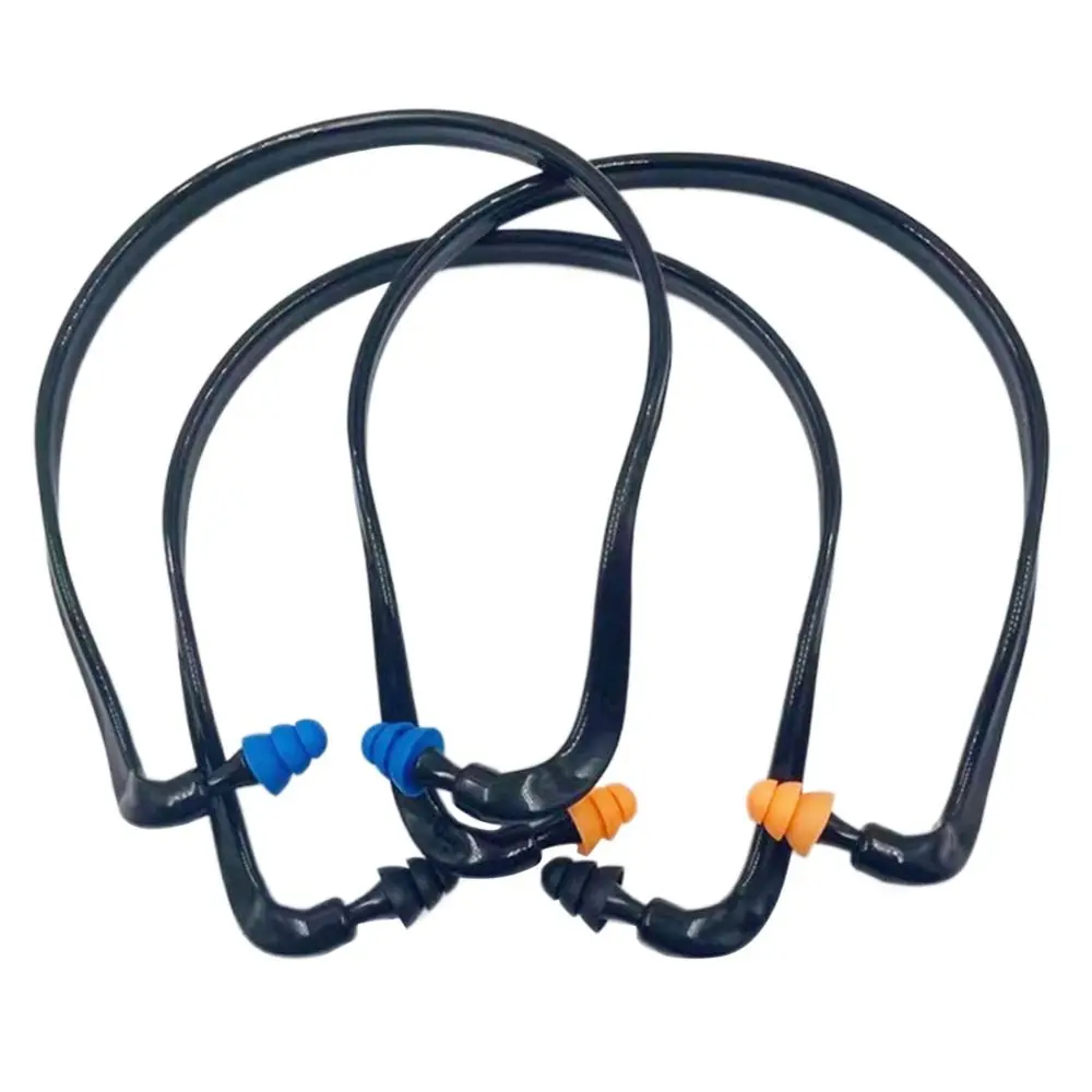 Soft Silicone Swimming Ear Plugs With Headband Noise Reduction Ear Plugs For Sleep  Water Protectio 0