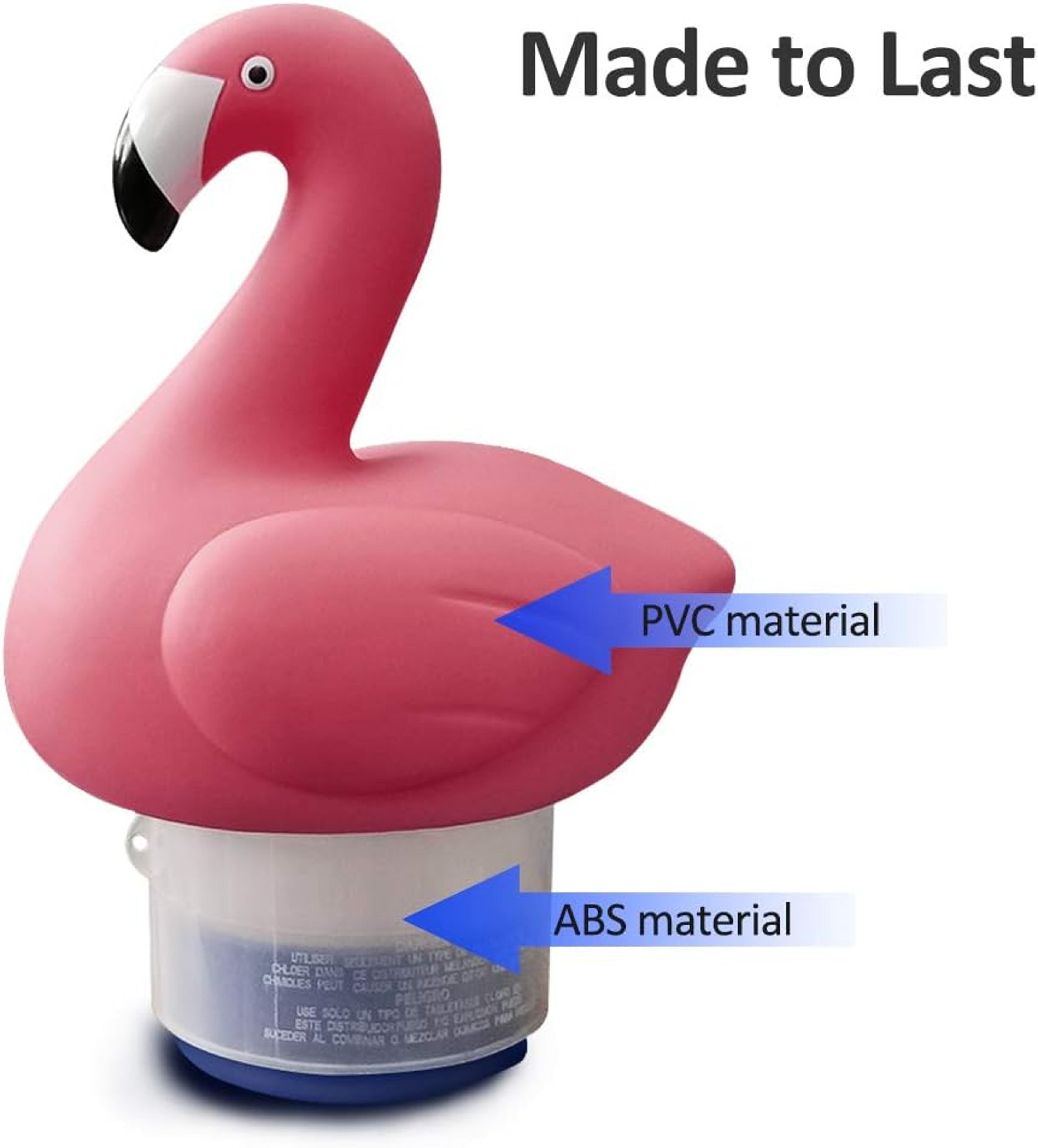 Flamingo Floating Pool Chlorine Dispenser With Adjustable Flow For Pools  Spas 2