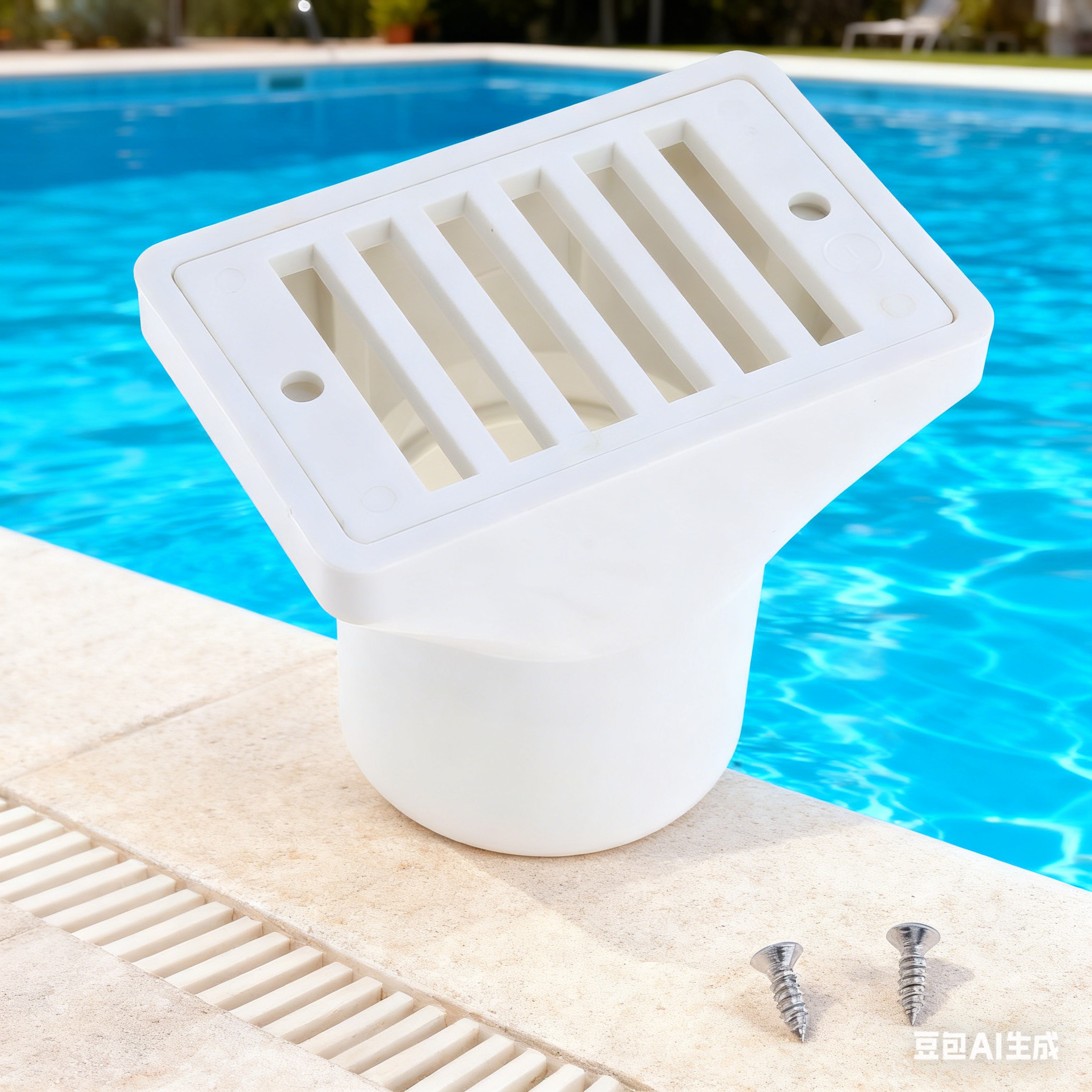 Universal Swimming Pool Drain Cover Anti-Clog Pool Main Drain Replacement for Overflow Outlet – view 1