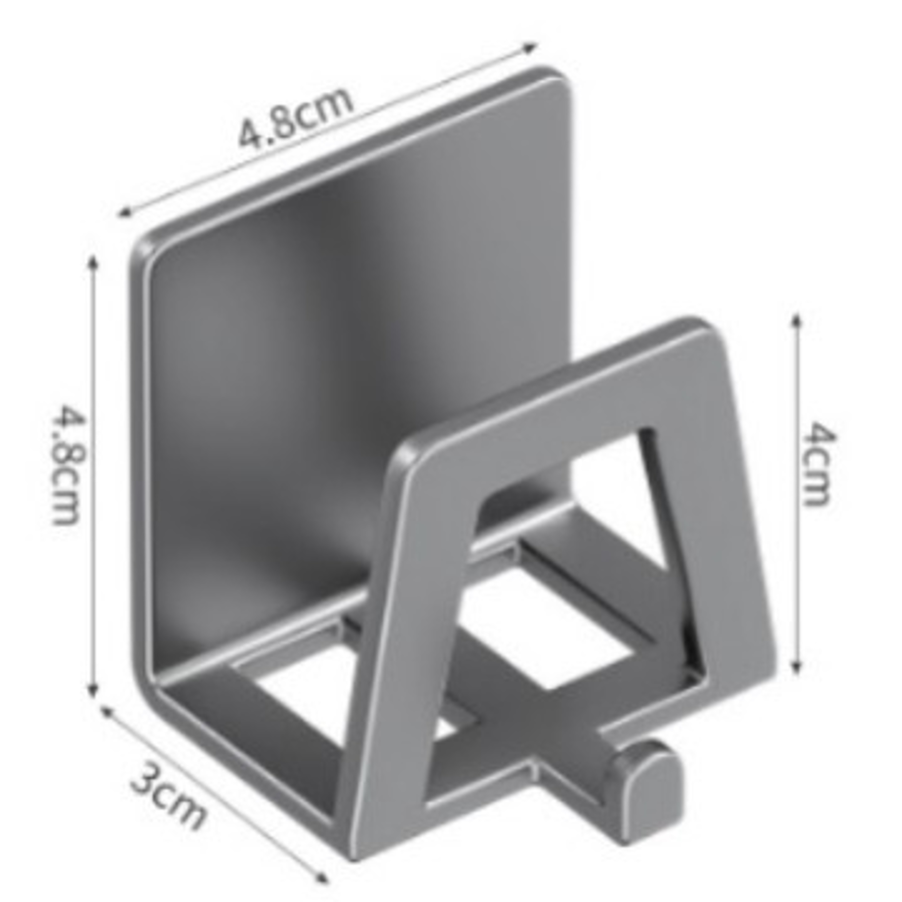 Self Adhesive Stainless Steel Sponge Holder Kitchen Sink Organizer Rack 3