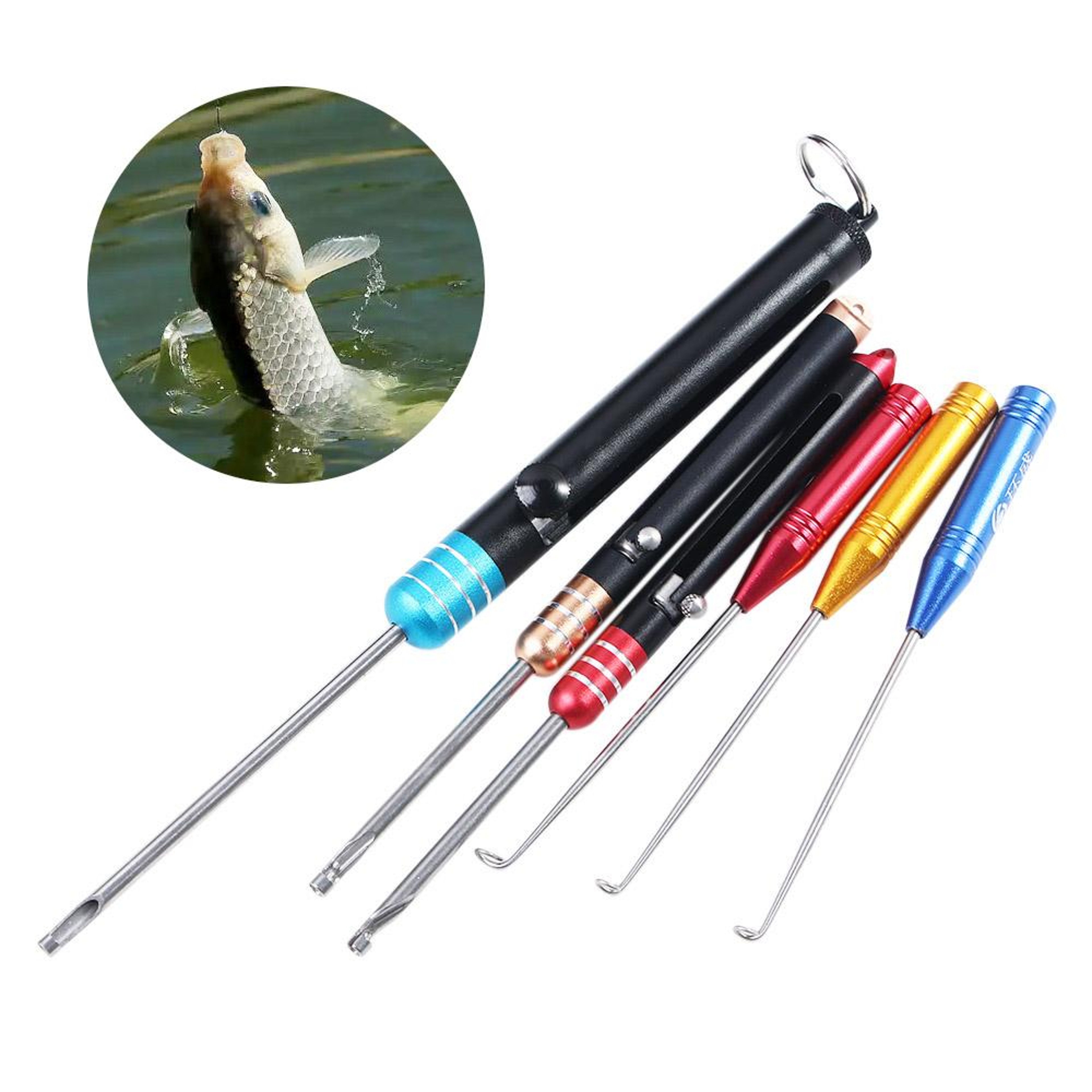 Stainless Steel Fish Hook Remover Hook Extractor Tool For Safe  Easy Fishing 0