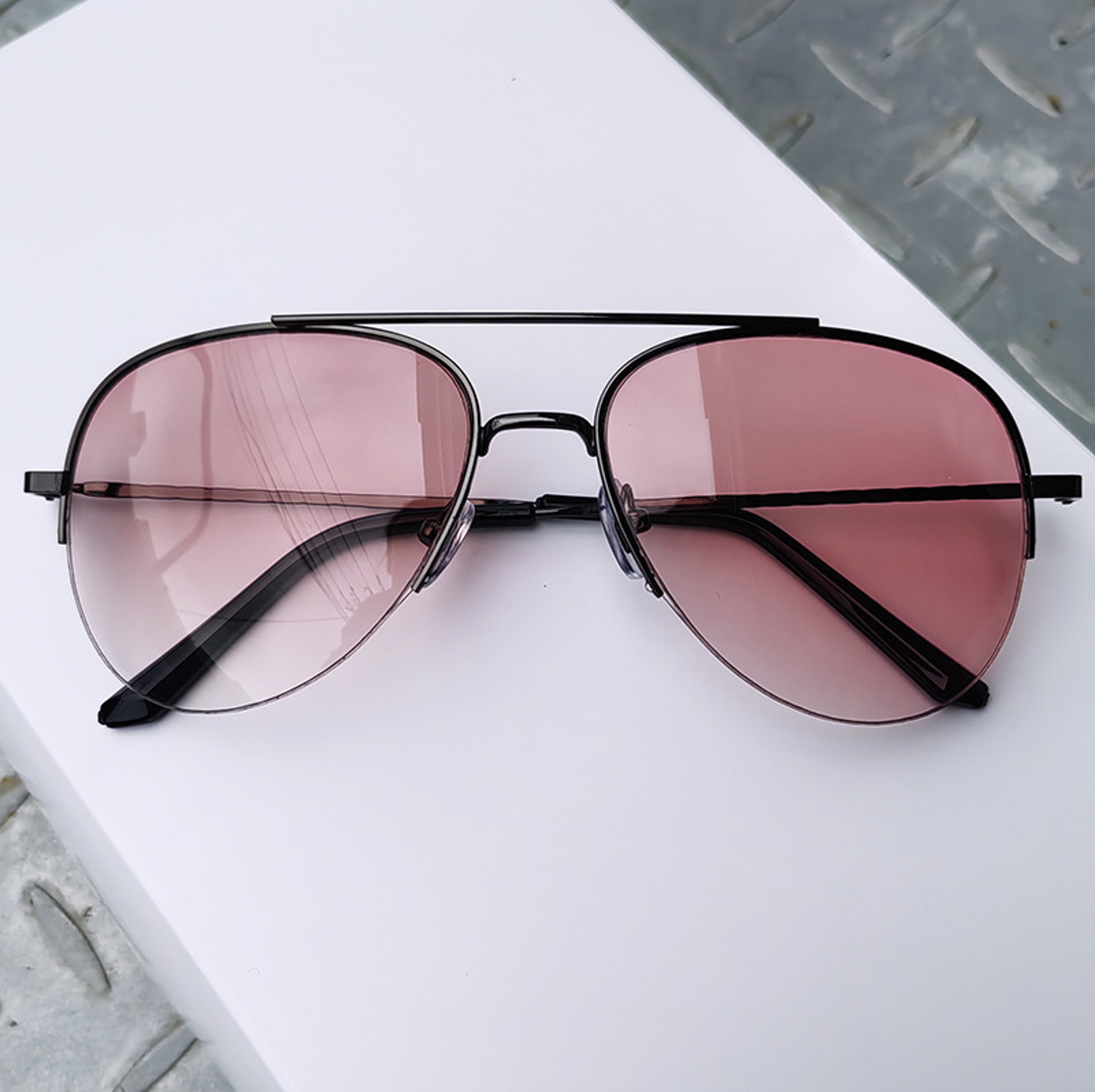 SportLux Metal Frame Fashion Glasses With Anti Reflective Lenses For Men  Women 8