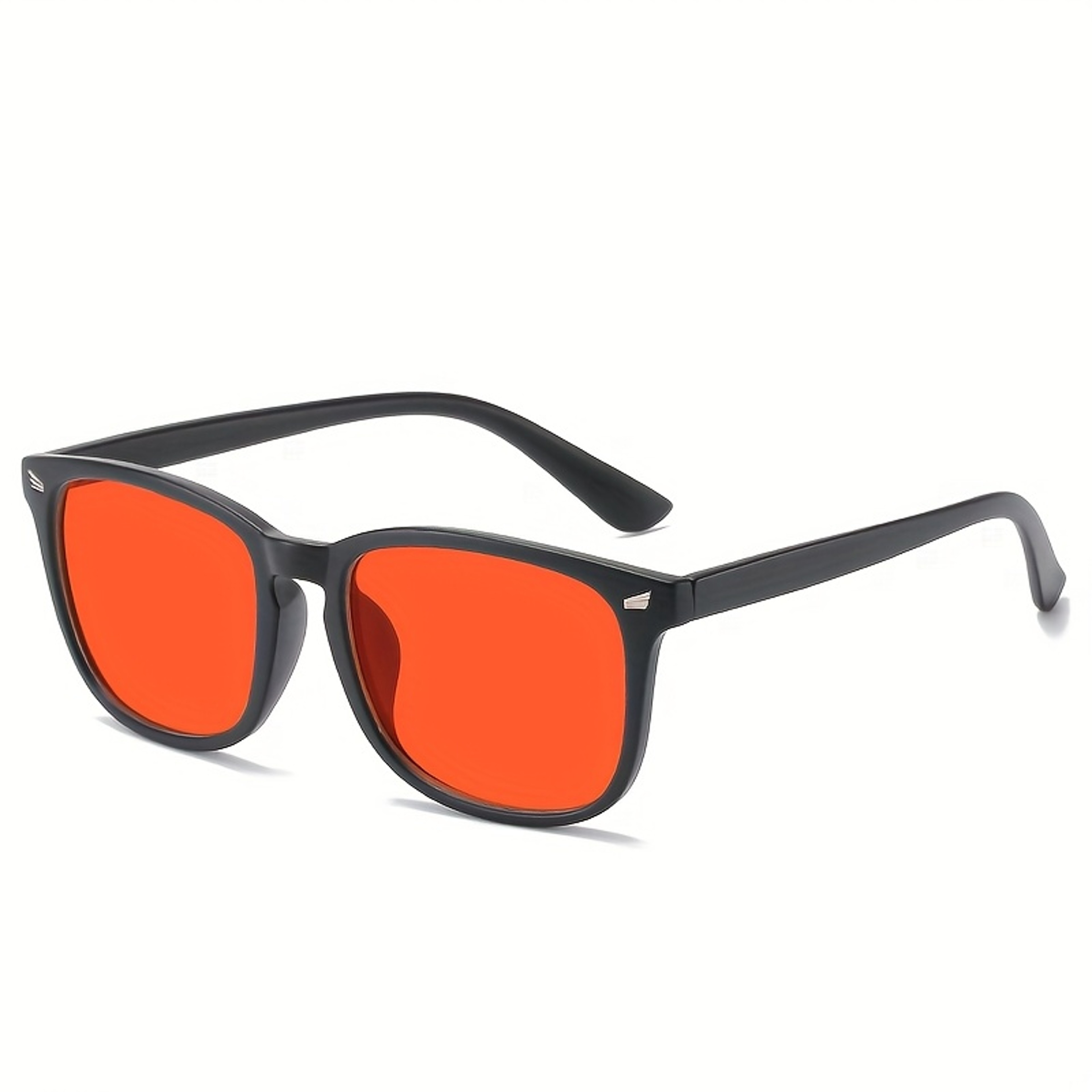 Classic Red Lens Blue Light Blocking Sleep Glasses 2