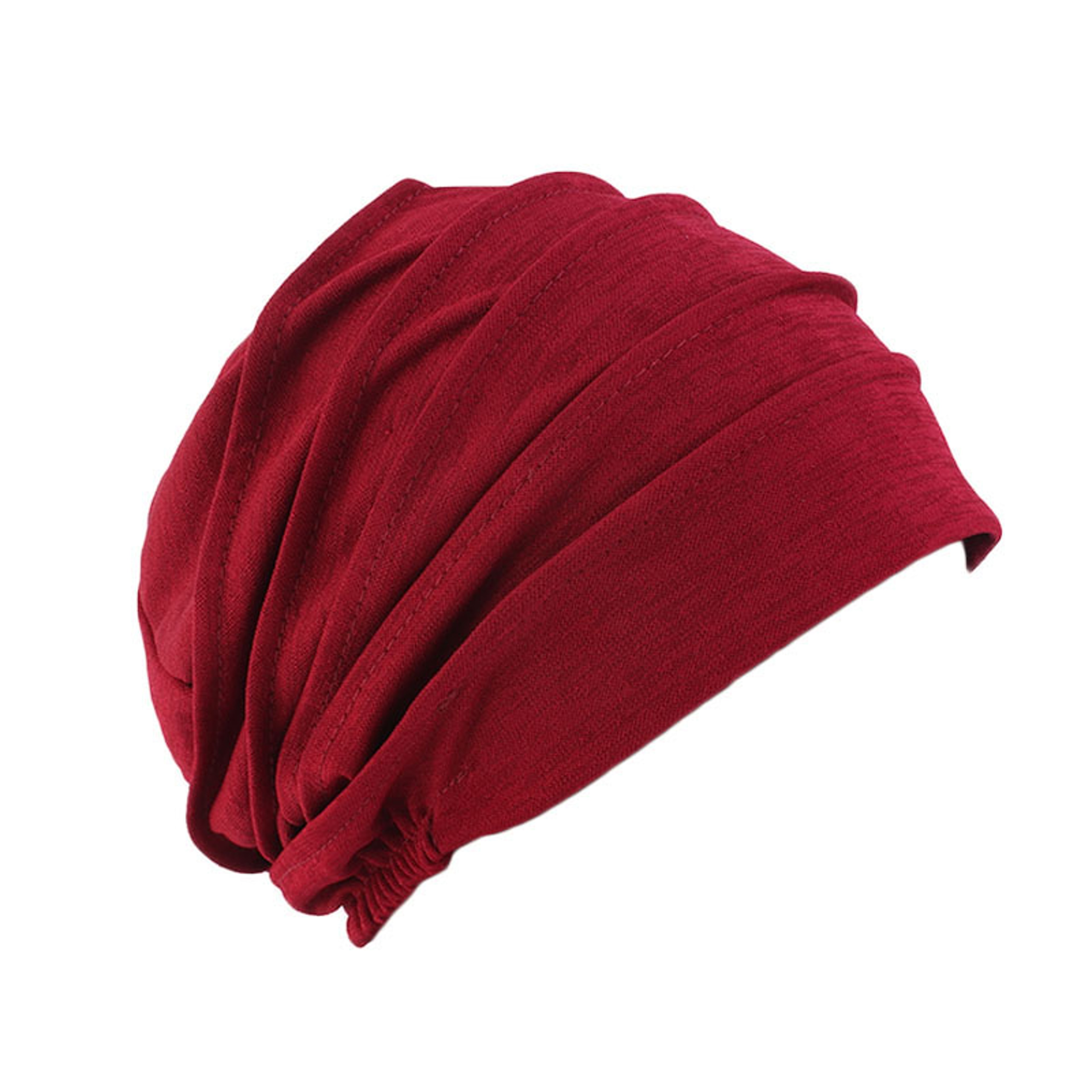 Soft Cotton Slouch Beanie Chemo Cap  Hijab Undercap Stretch Turban Hat For Women 5