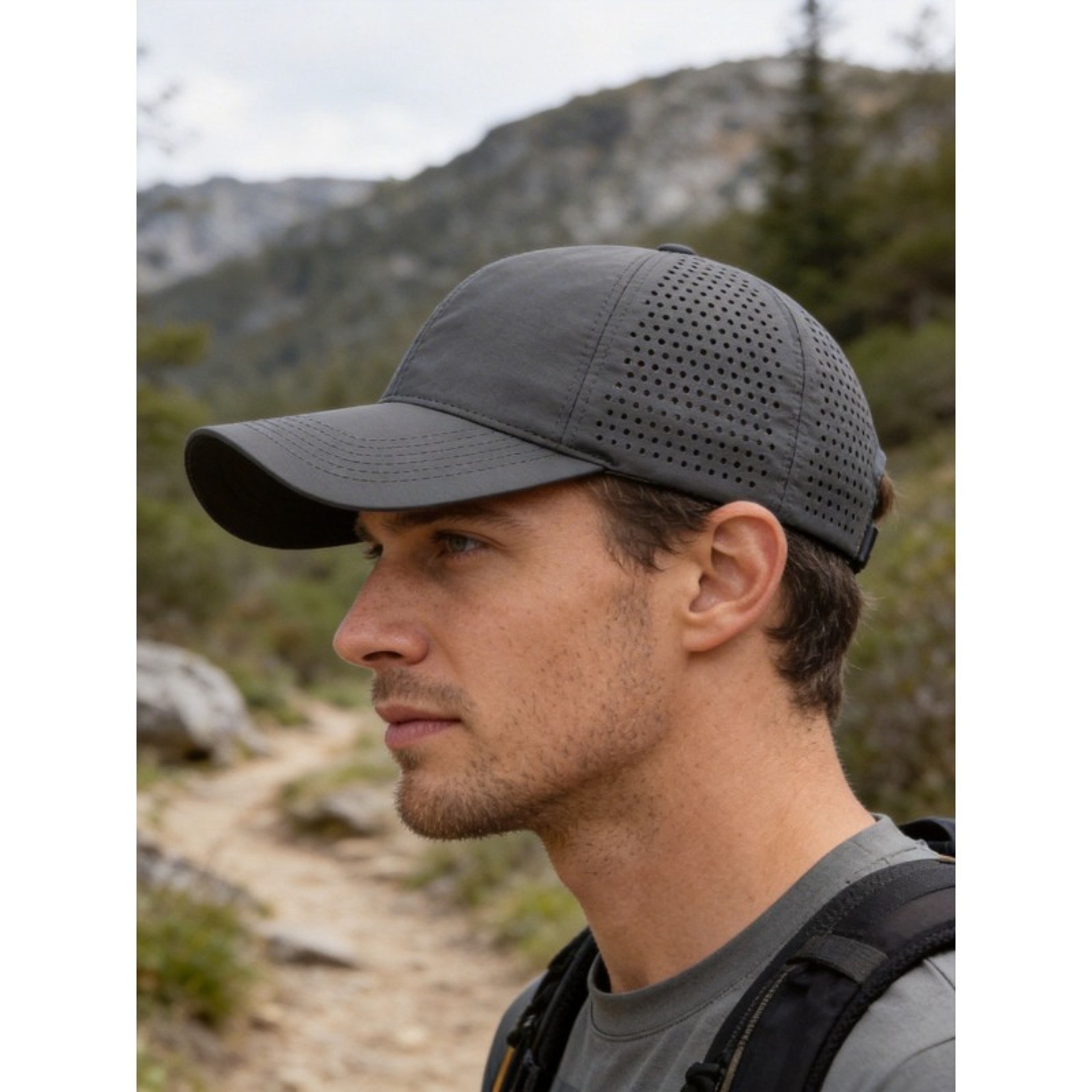TrailCool Quick Dry Baseball Cap Lightweight Breathable Sun Hat For Hiking Running  Outdoor Adventu 2