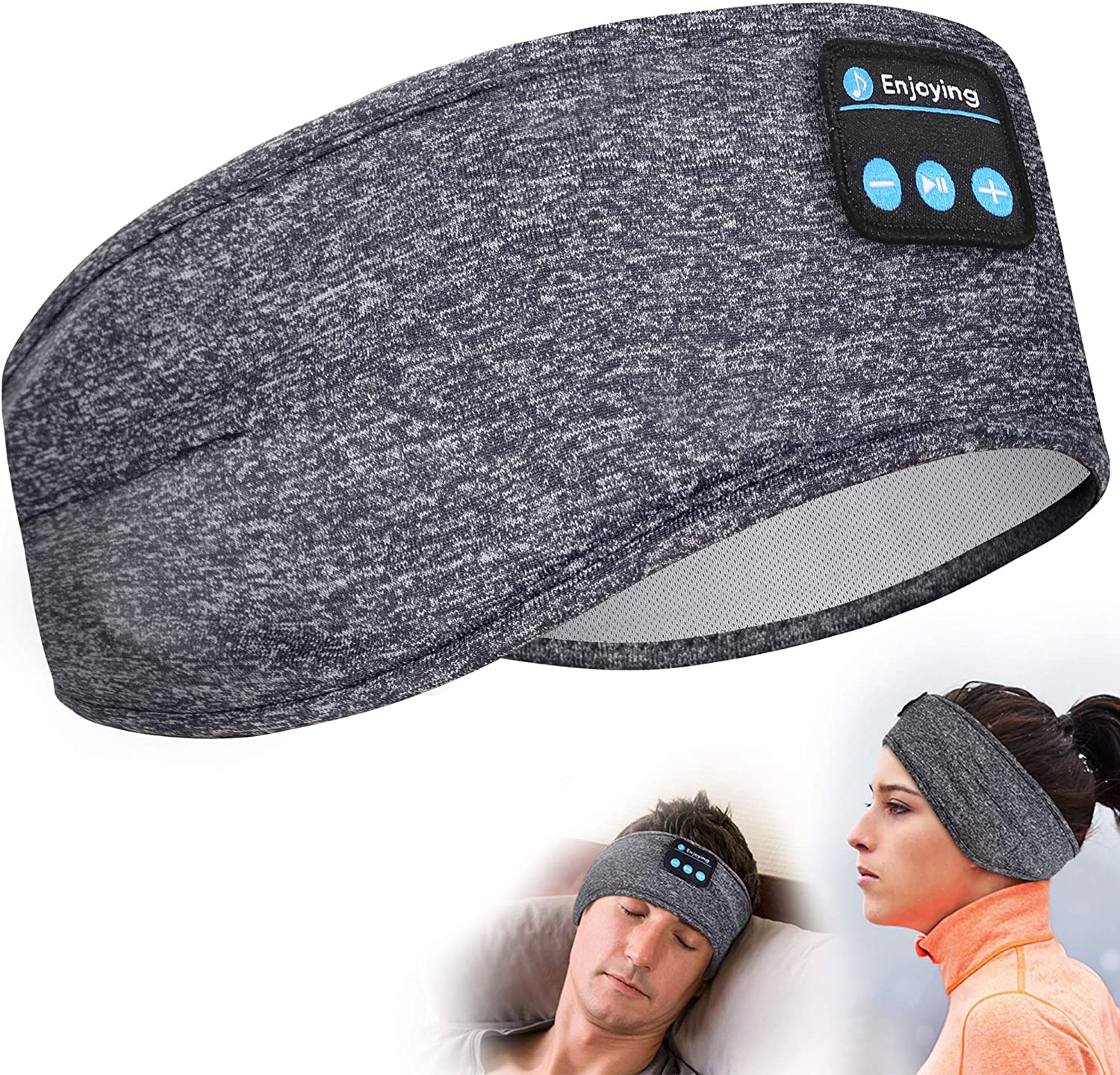 Ultra Soft Bluetooth Sleep Headphones Wireless Sleep Headband For Sleeping Sports  Travel 0