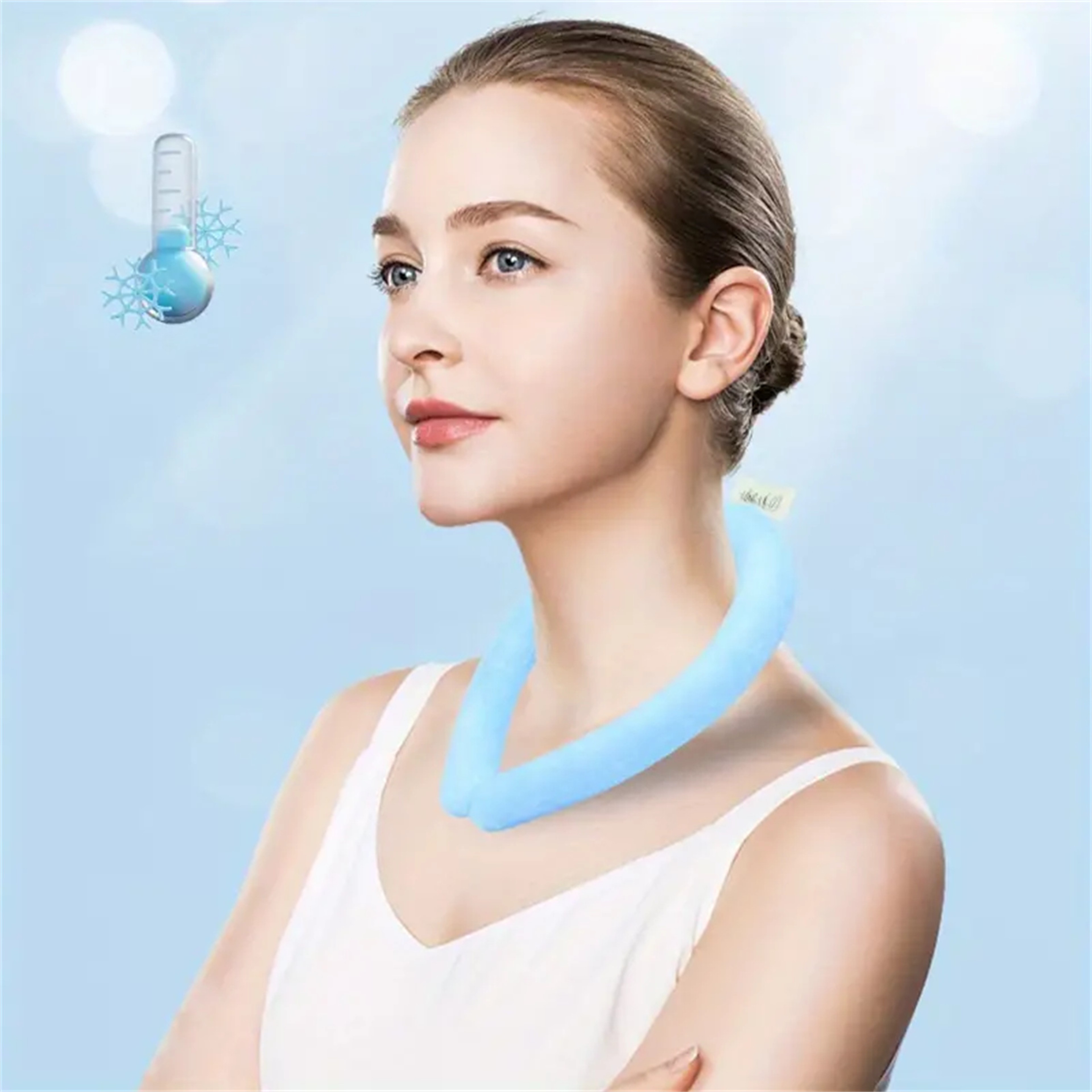 Arctic Chill Cooling Neck Ring Reusable Neck Cooler For Hiking Running  Outdoor Adventures 2