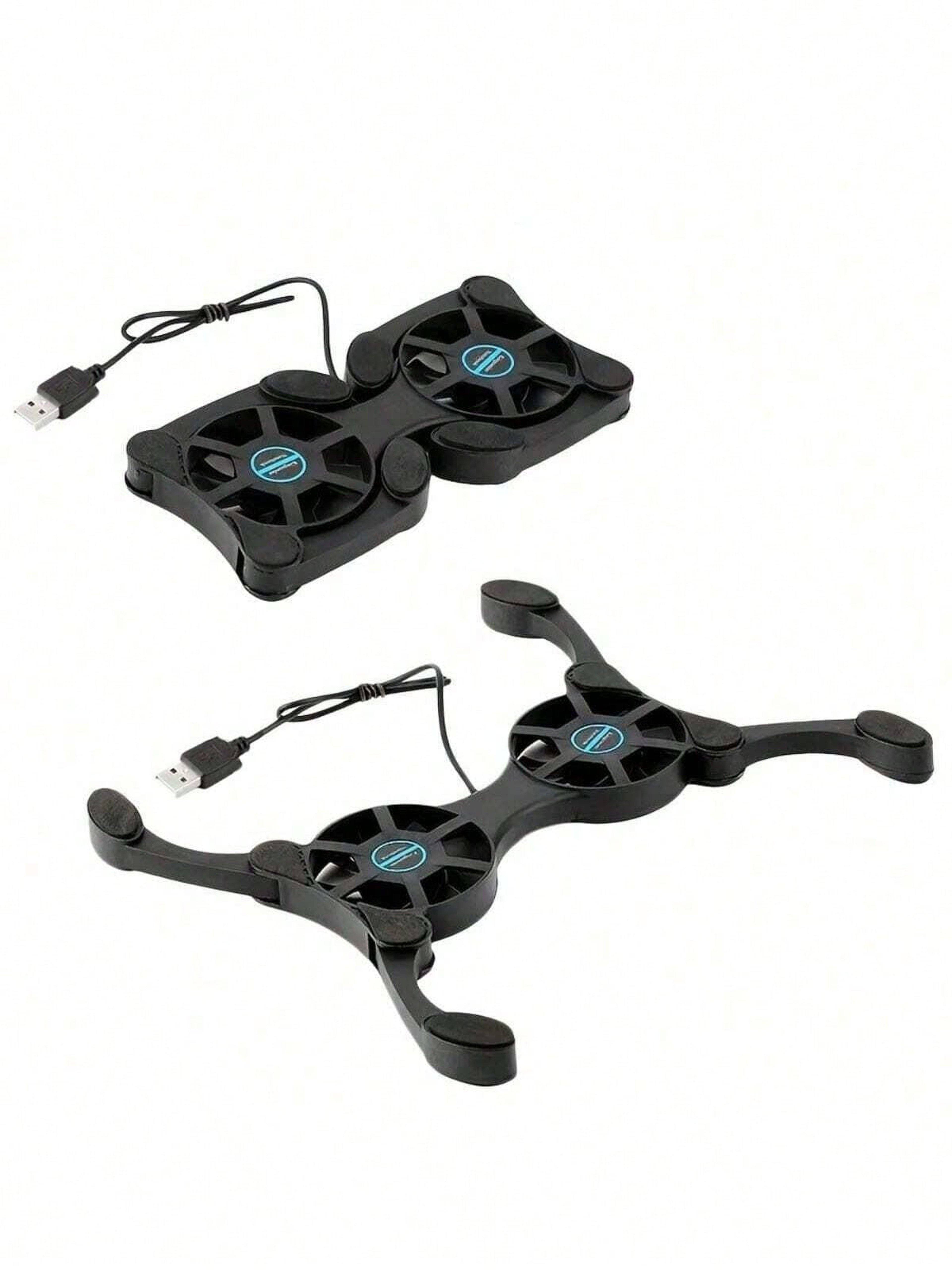 2 in 1 Laptop Cooling Pad Foldable USB Laptop Cooler Stand for Laptops – view 4