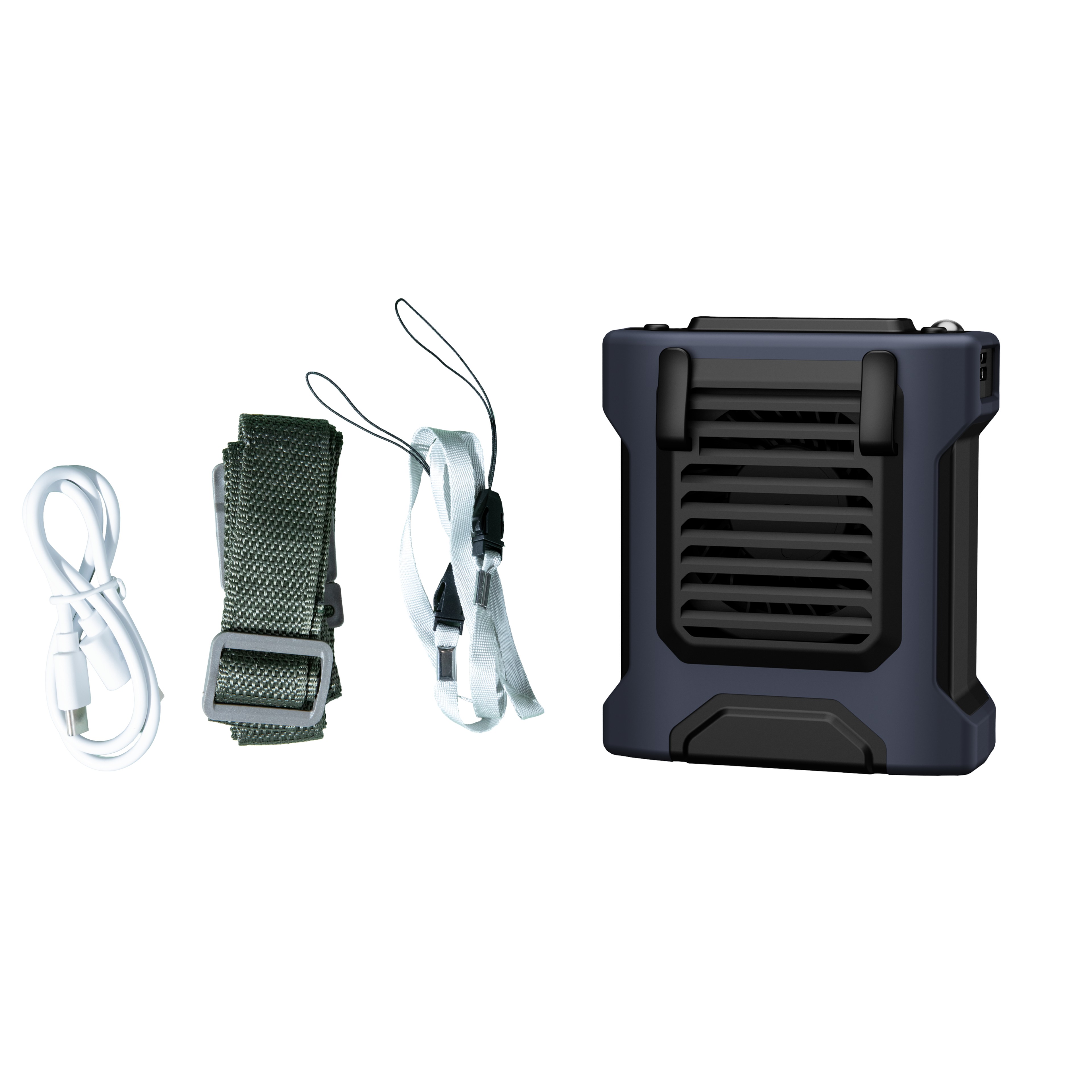 ArcticFlow Wearable Waist Fan With LED Light And Power Bank 1