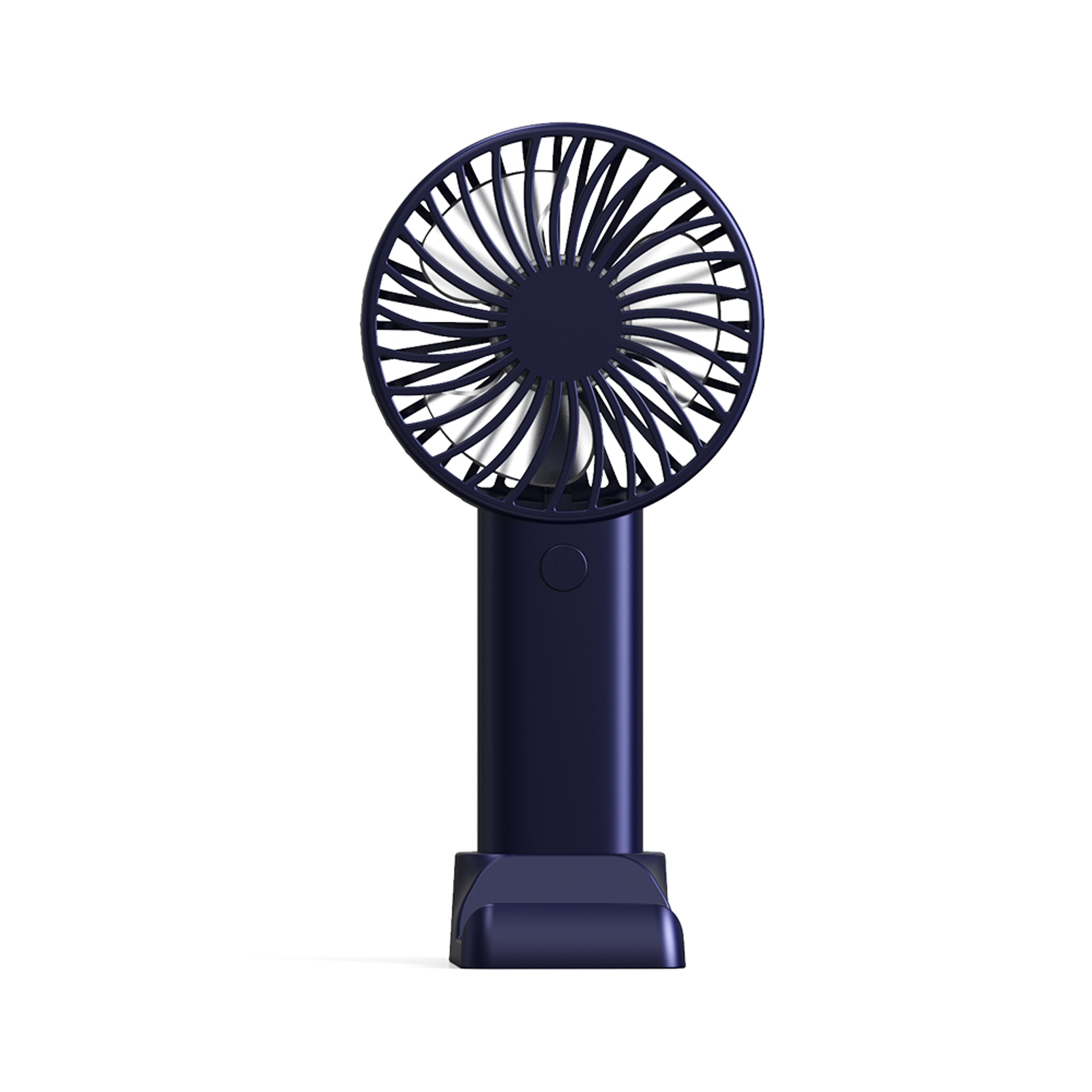Portable Handheld Fan USB Rechargeable Mini Desk Fan With Phone Stand Quiet Personal Cooling 7