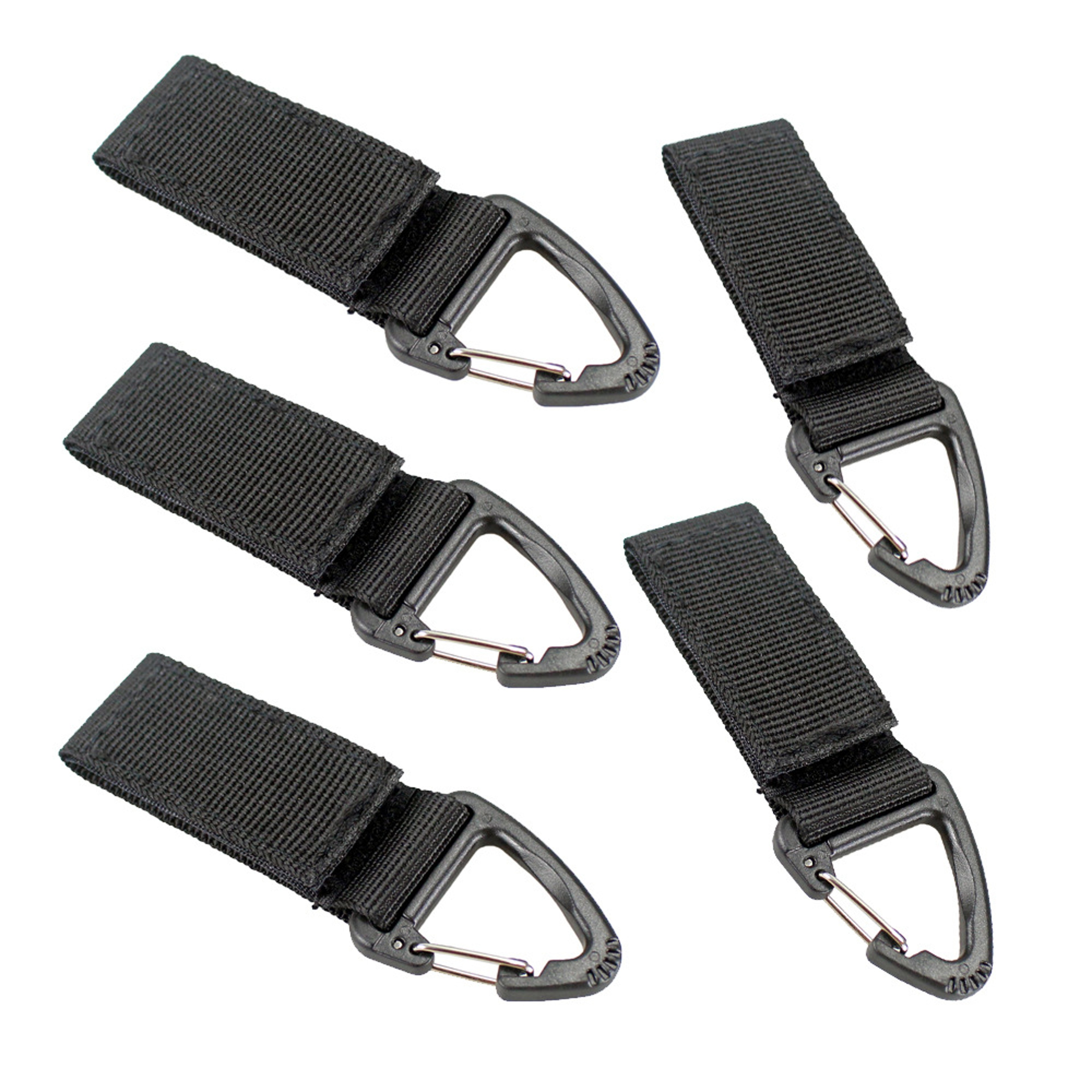 MOLLE Clip Tactical Keychain EDC Carabiner For Backpack And Belt Gear 3