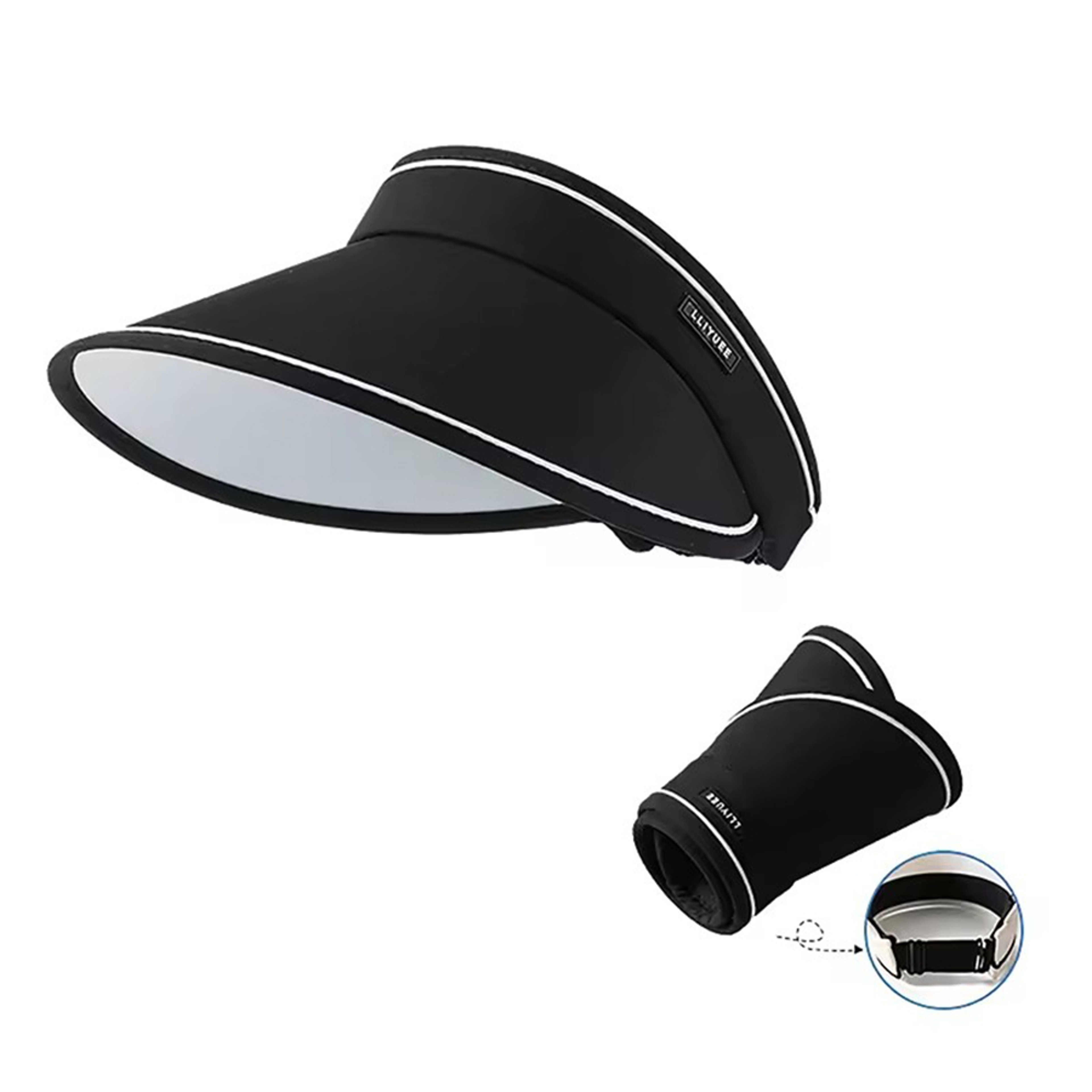 SummerShield Wide Brim Sun Hat for Women with UV Protection Packable Beach Visor – view 10