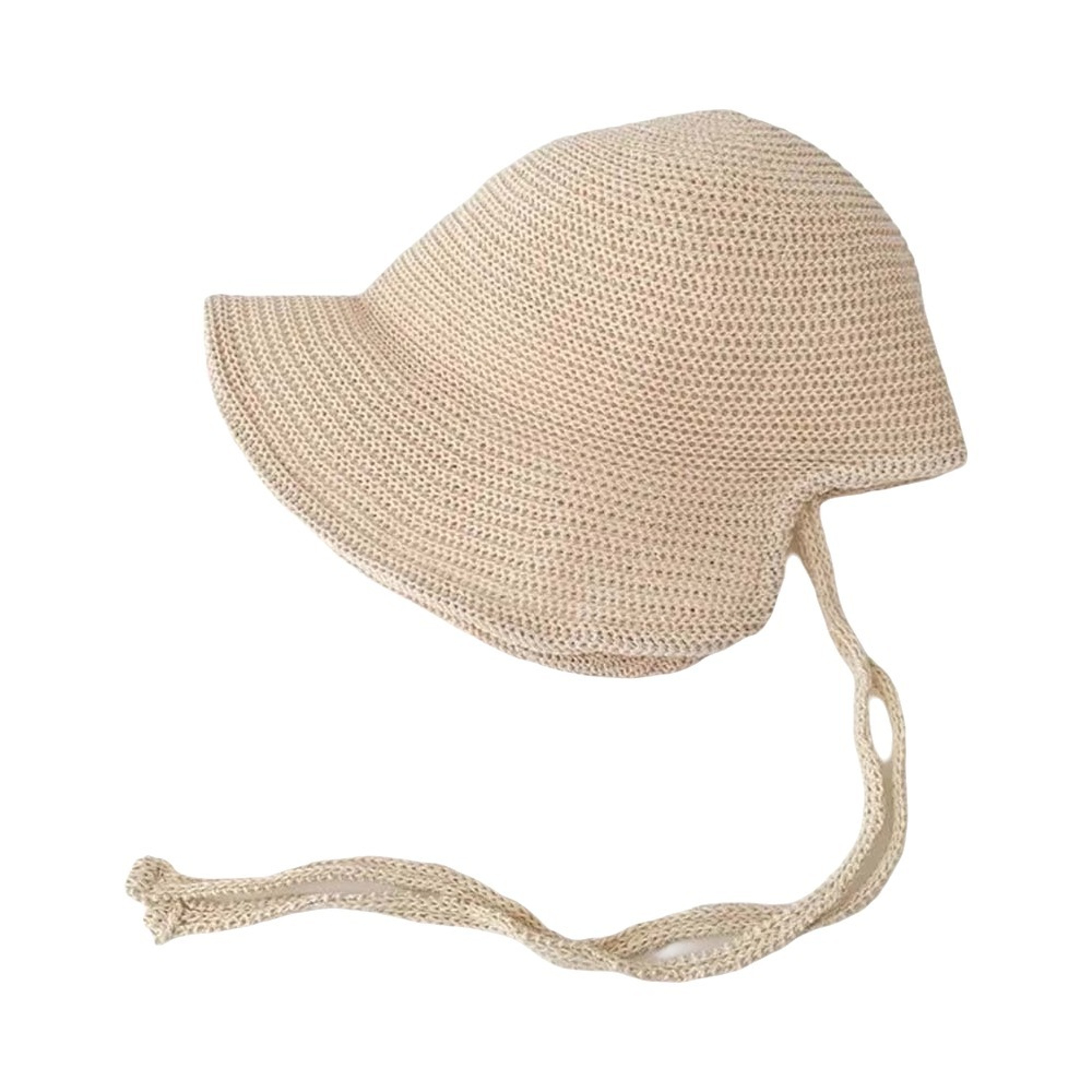 Coastal Breeze Wide Brim Straw Hat For Women Foldable Beach Sun Hat 7