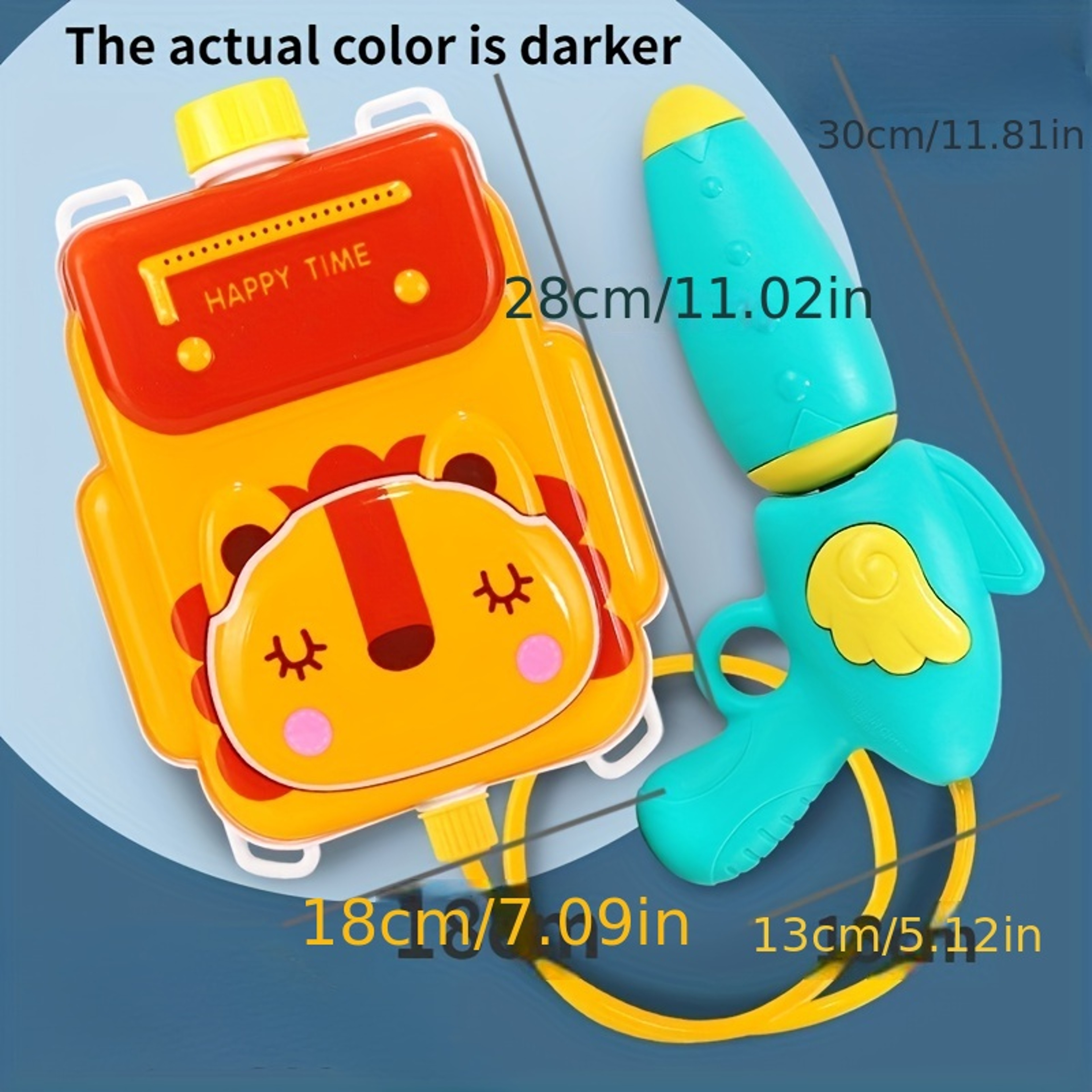 Electric Backpack Water Gun For Kids Rechargeable Water Blaster Summer Beach Splash Toy 1