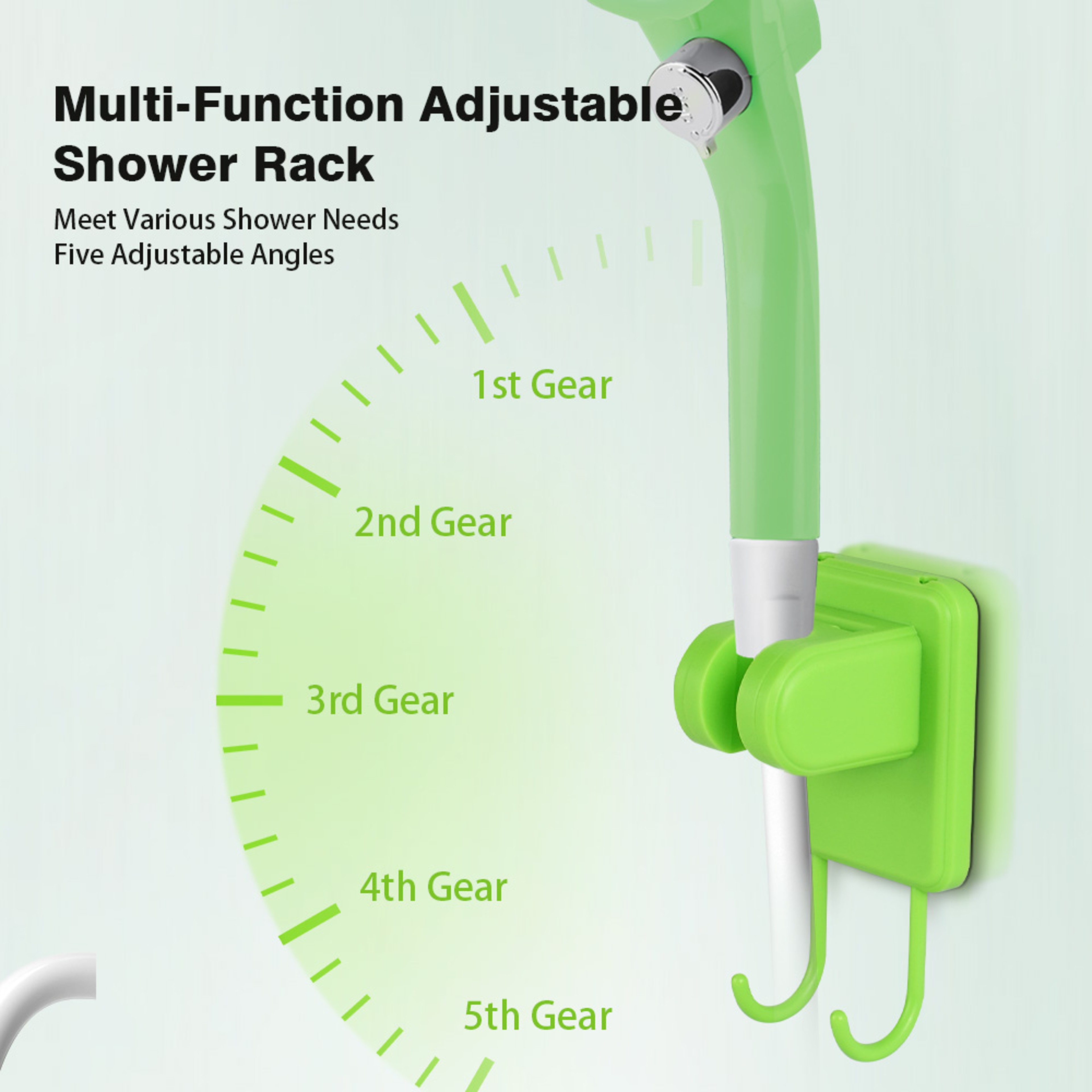 Lixada Portable Camping Shower 6000mAh Rechargeable Camping Shower Pump With Digital Display 2