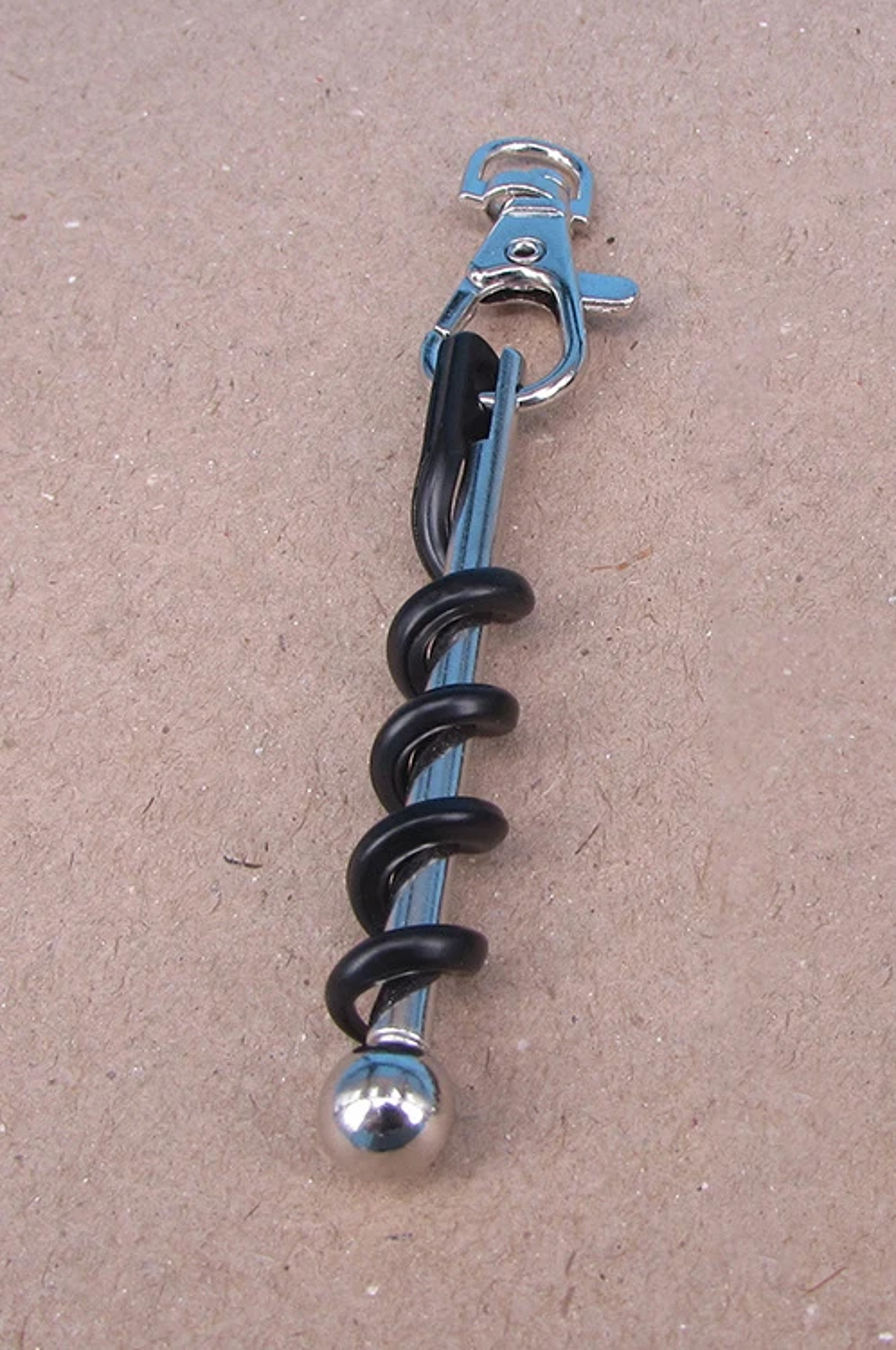 Compact EDC Bottle Opener Keychain With Mini Corkscrew For Camping And Everyday Carry 6