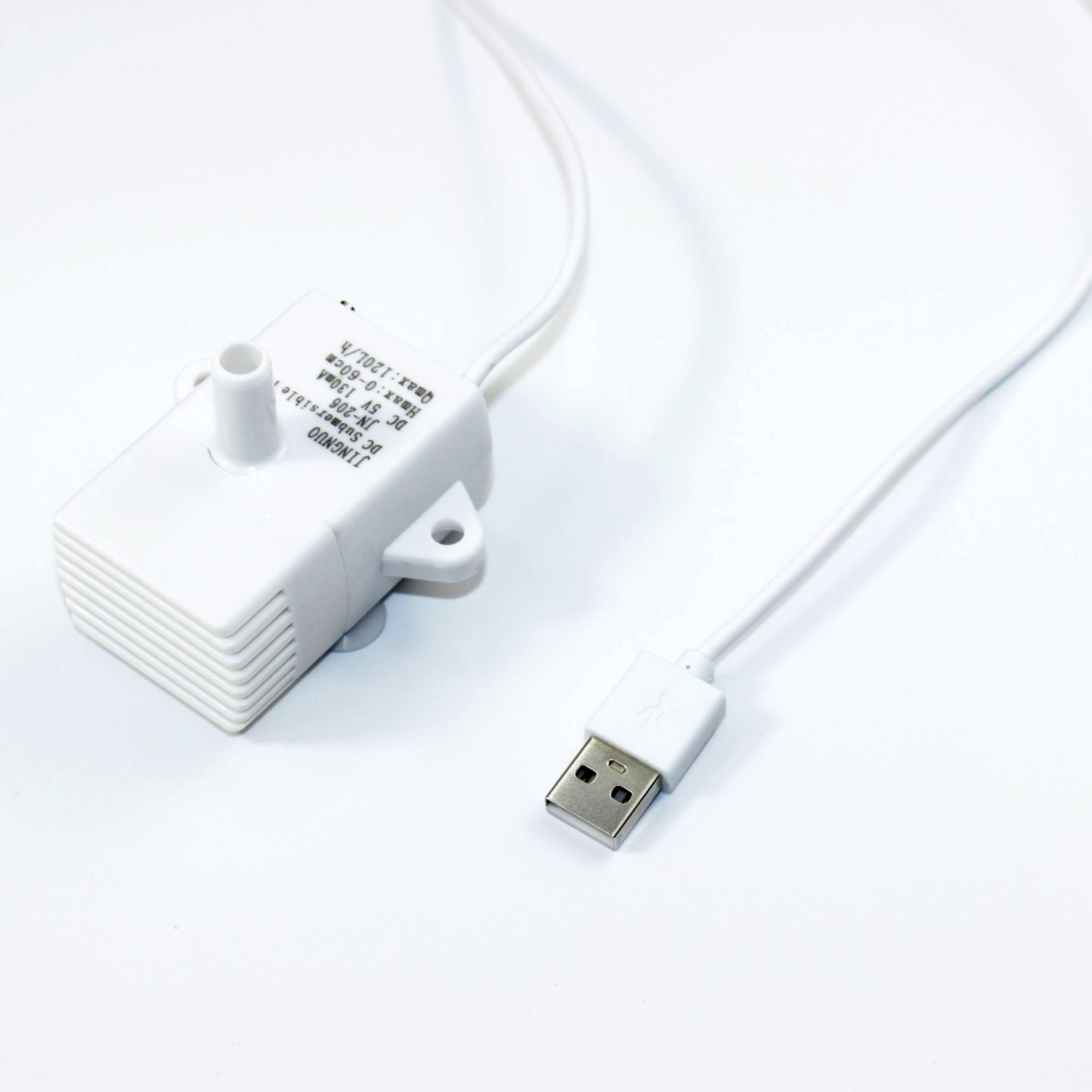 JN 206 USB Water Pump Mini Submersible Water Pump For Cat Fountain  Fish Tank With Auto Shut Off 0