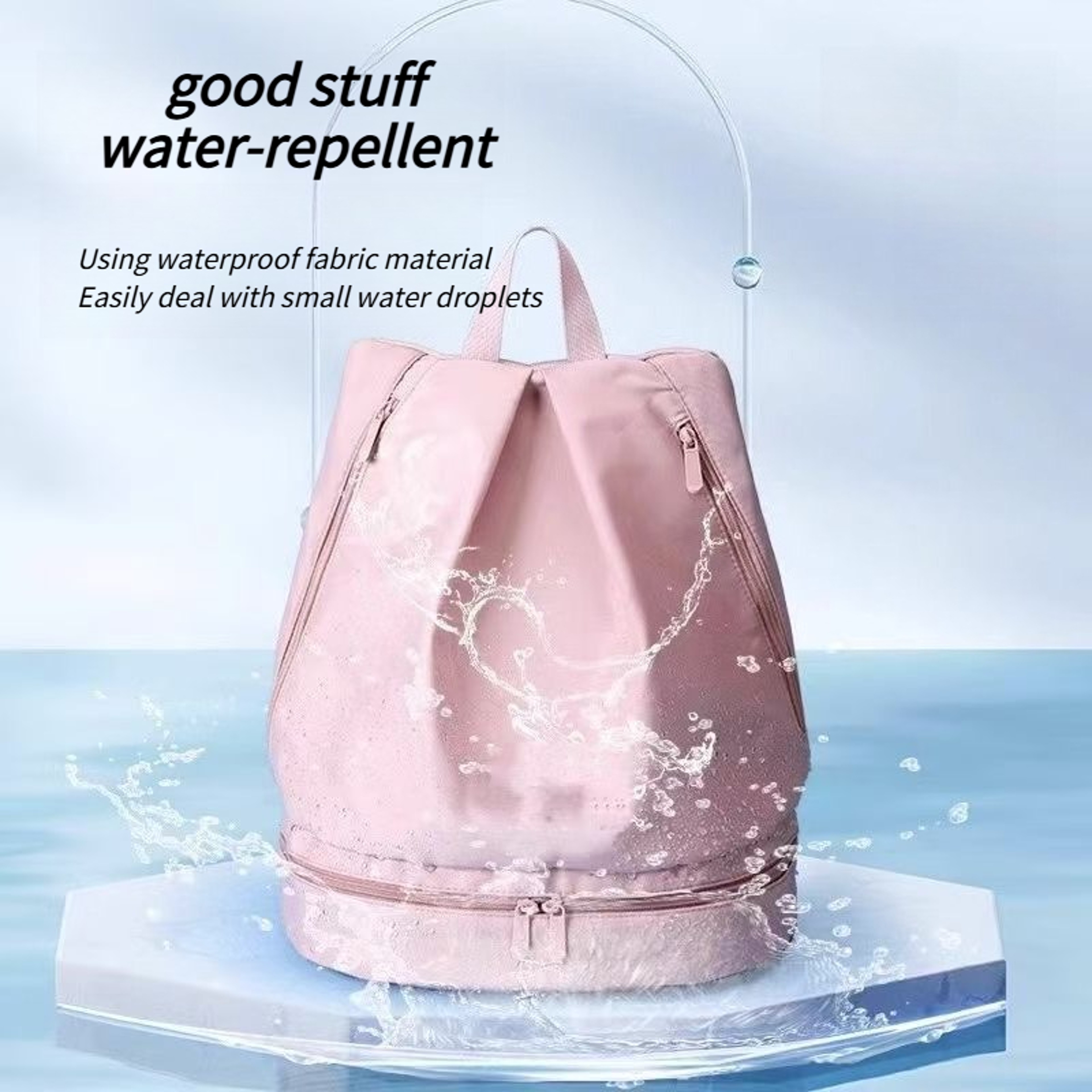 AquaShield Waterproof Backpack With Dry Wet Separation For Gym Swimming  Travel 1