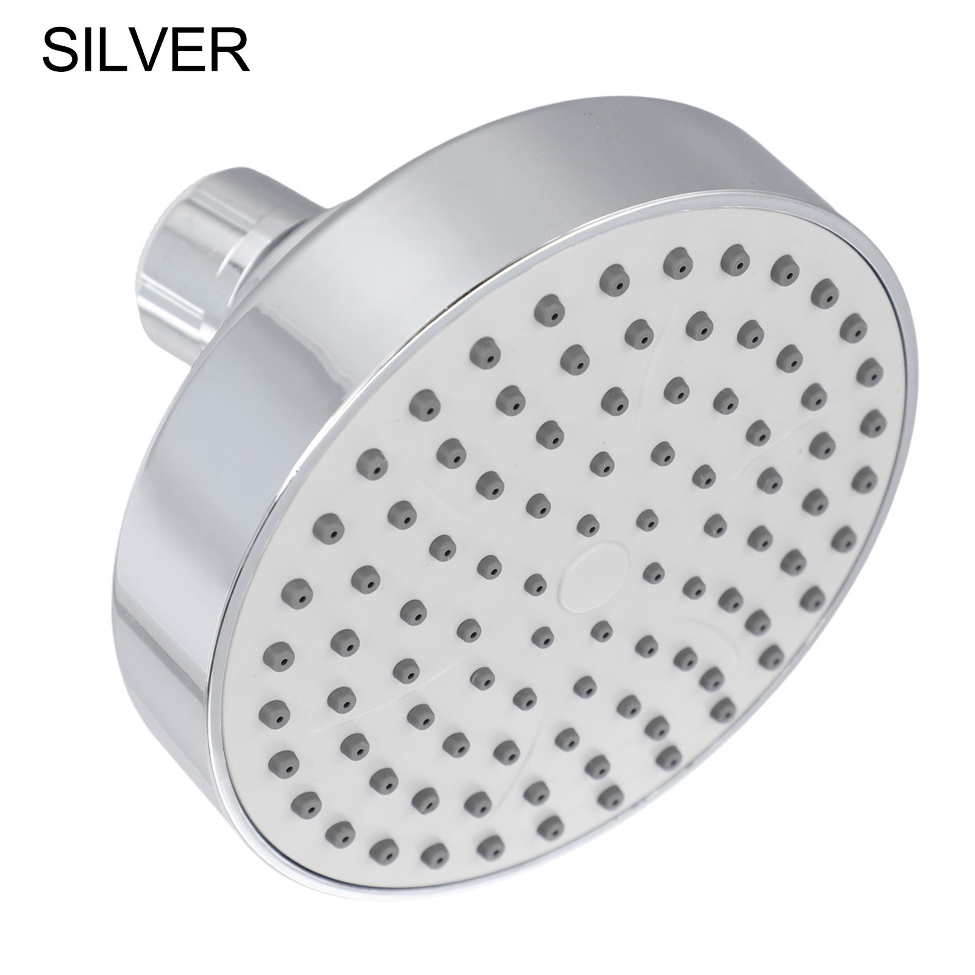 High Pressure Rainfall Shower Head Adjustable Bathroom Shower Head With Anti Clog Rubber Jets 4