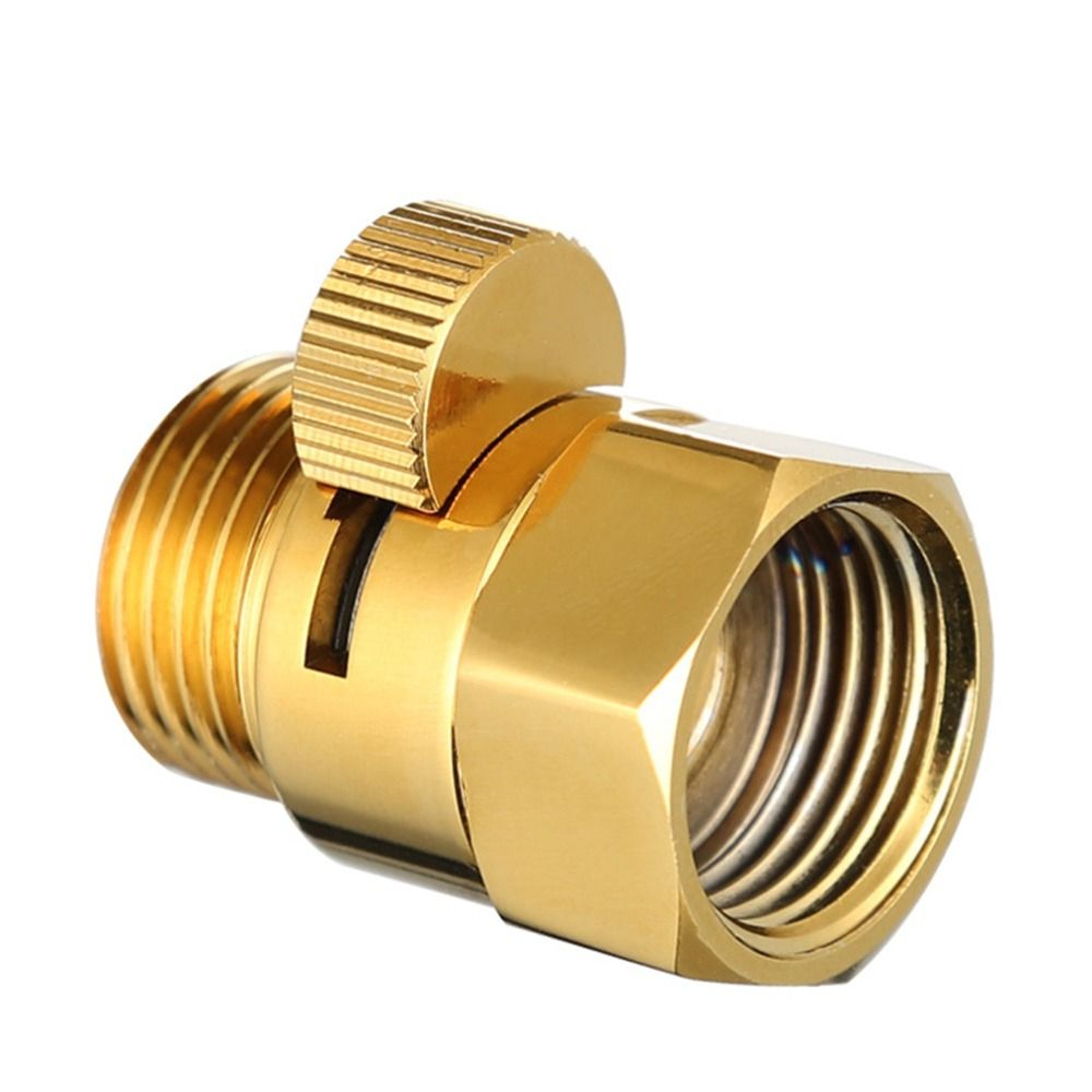 Premium Shower Flow Control Valve Brass G12 Shower Shut Off Valve For Handheld Shower Heads 4
