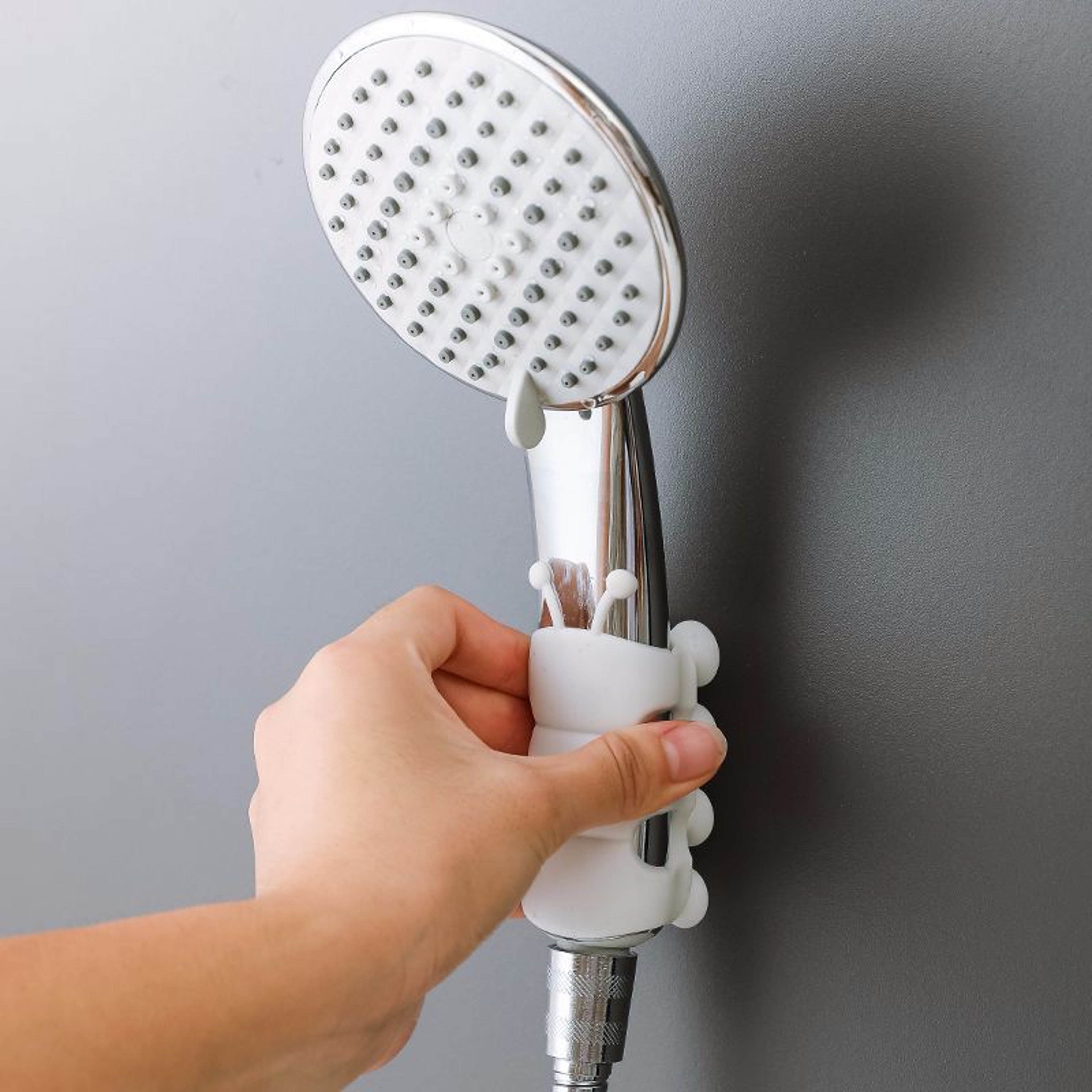 Universal Adjustable Shower Head Holder No Drill Suction Cup Shower Bracket 0