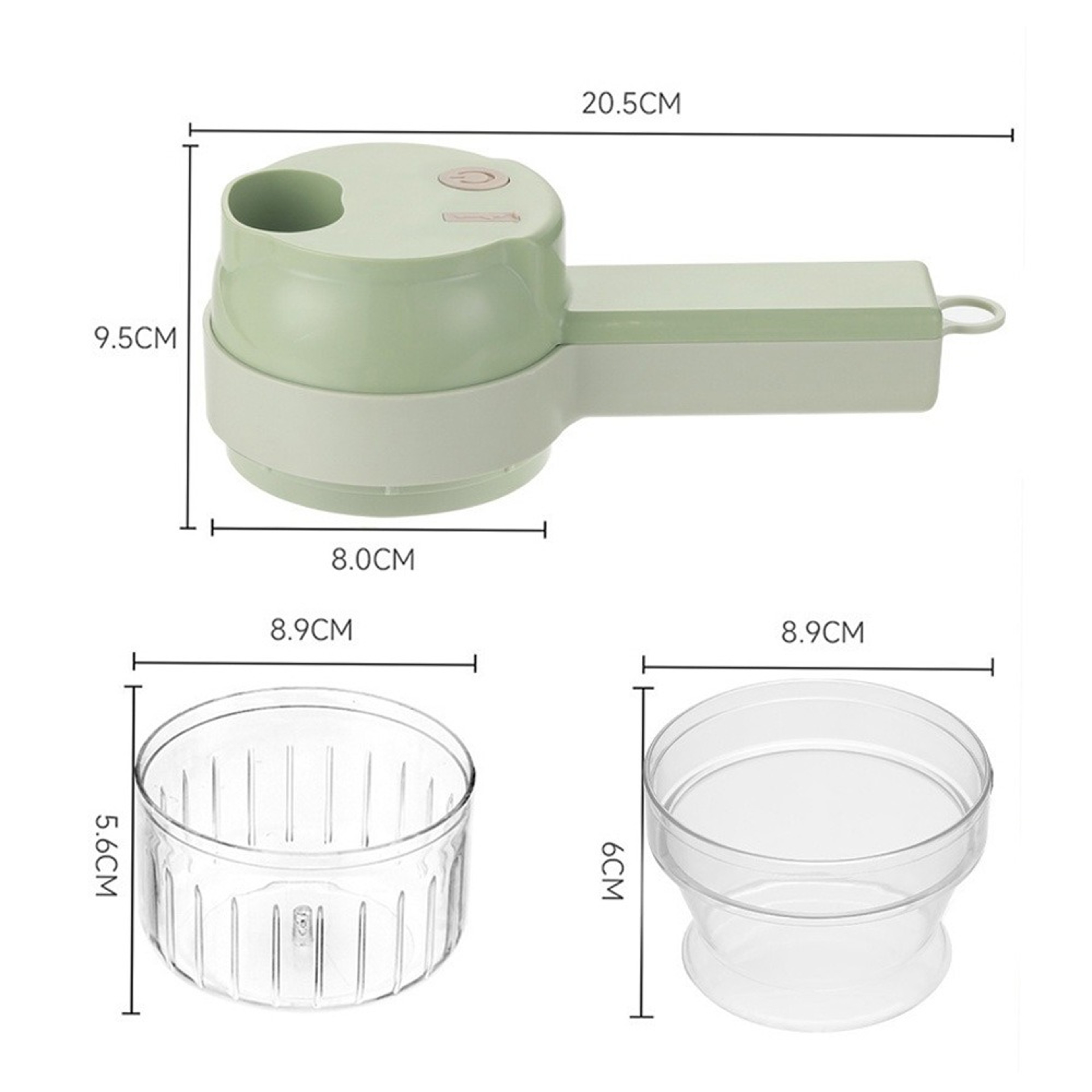Wireless Electric Vegetable Chopper Mini Food Processor Garlic Cutter Set – view 6