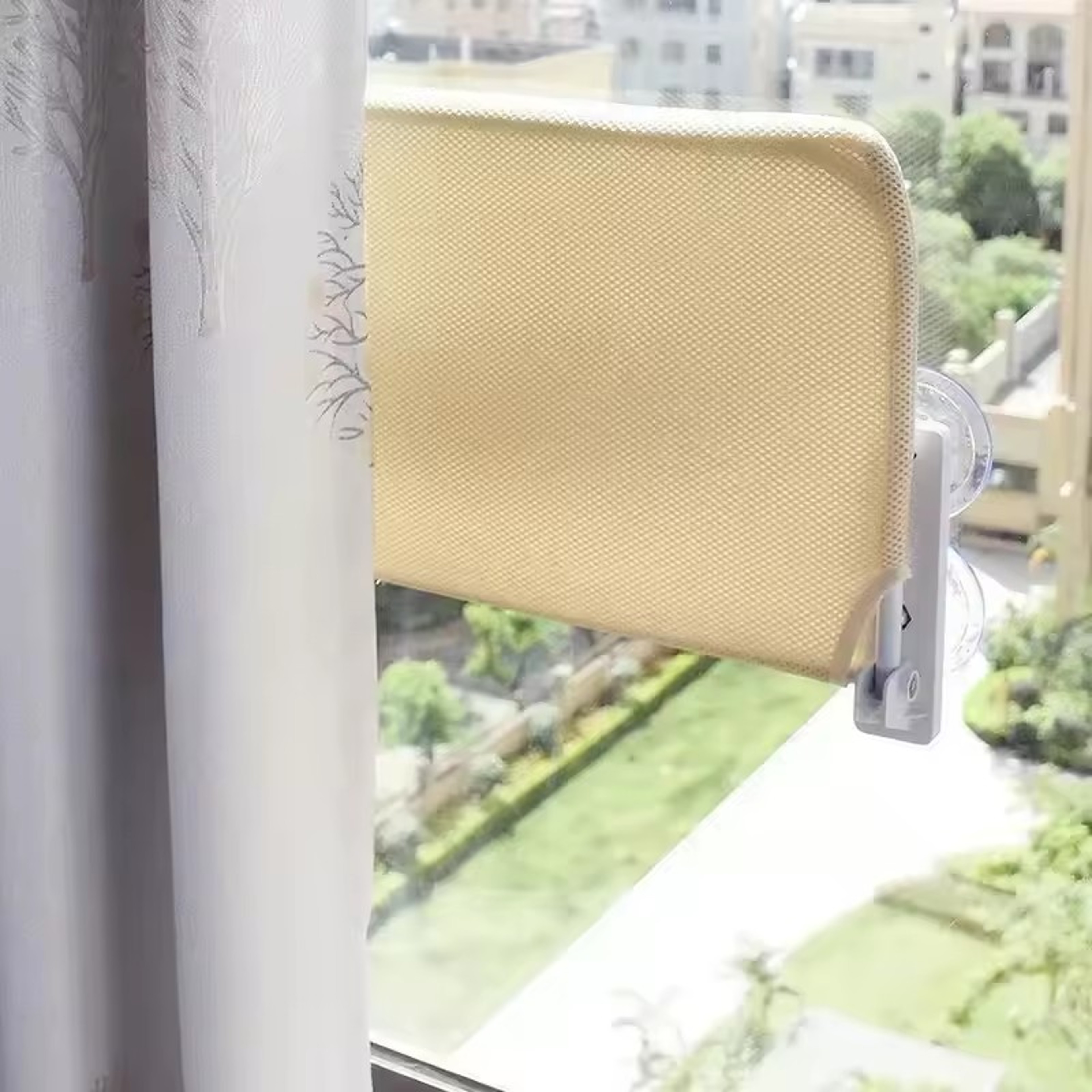 CozyView Cat Window Hammock Foldable Window Cat Bed With Strong Suction Cups 3