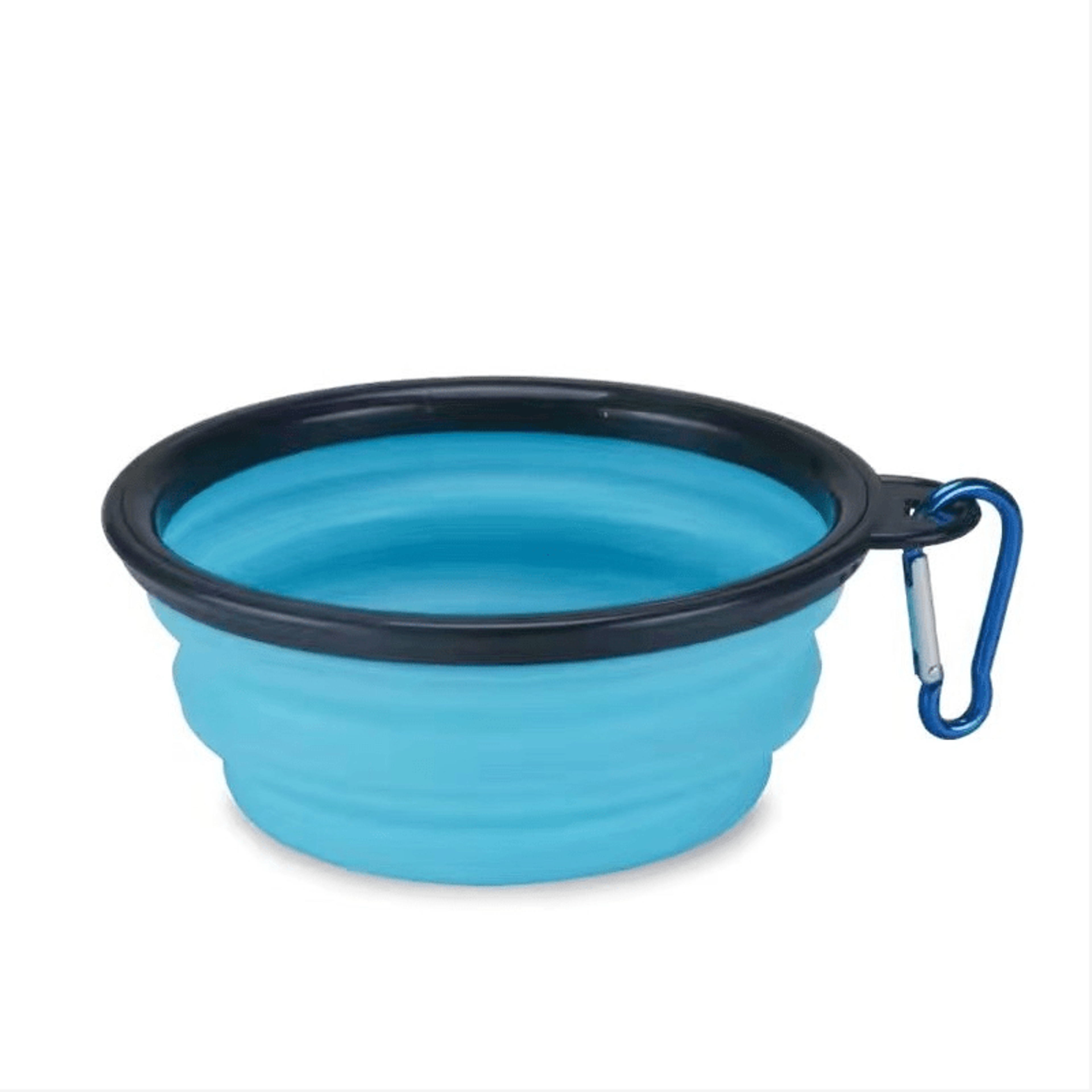 Collapsible Pet Travel Bowl Portable Silicone Dog  Cat Food Water Bowl 10