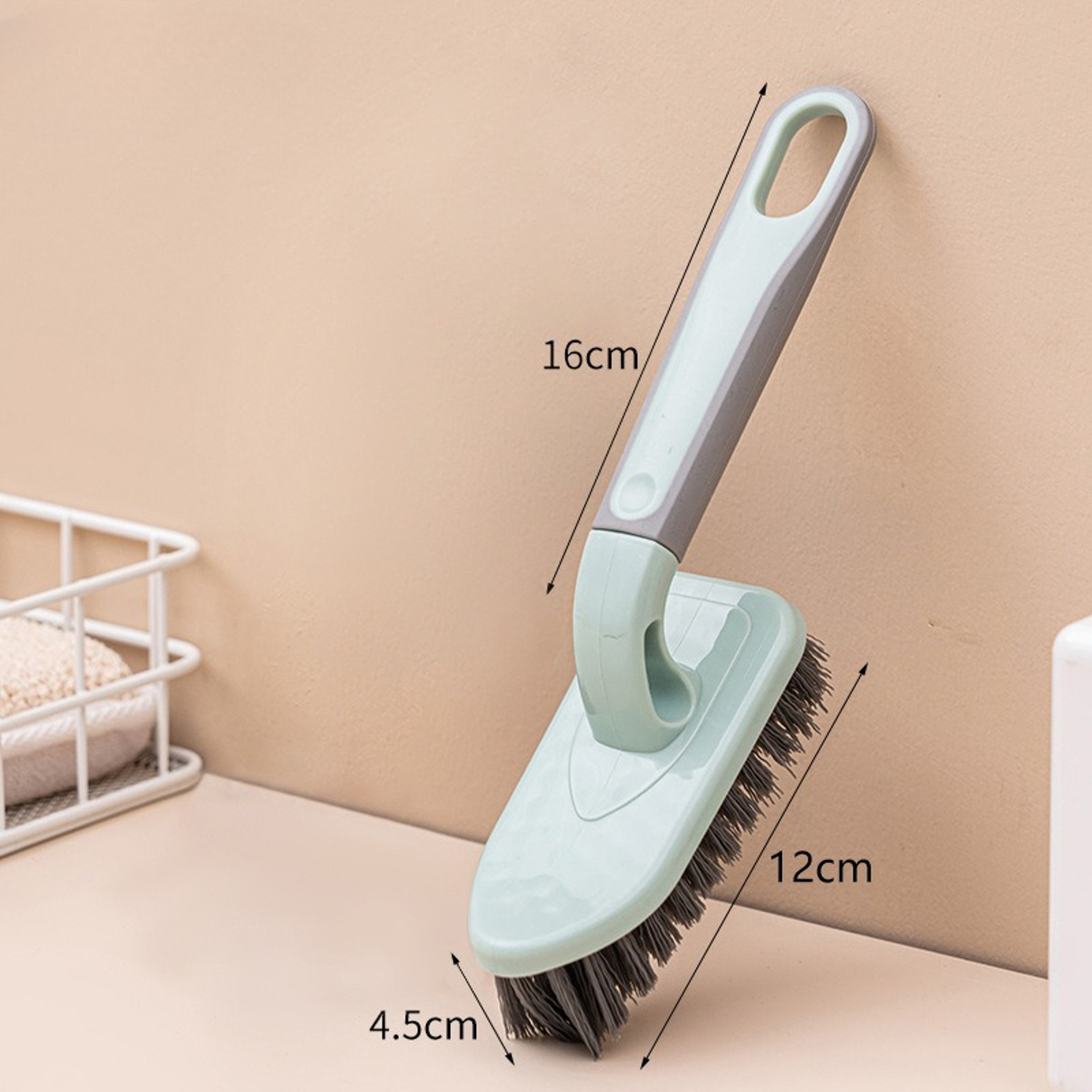 Comfort Grip Grout Cleaning Brush With Stiff Bristles For Bathroom Tile Kitchen  Floor Scrubbing 6