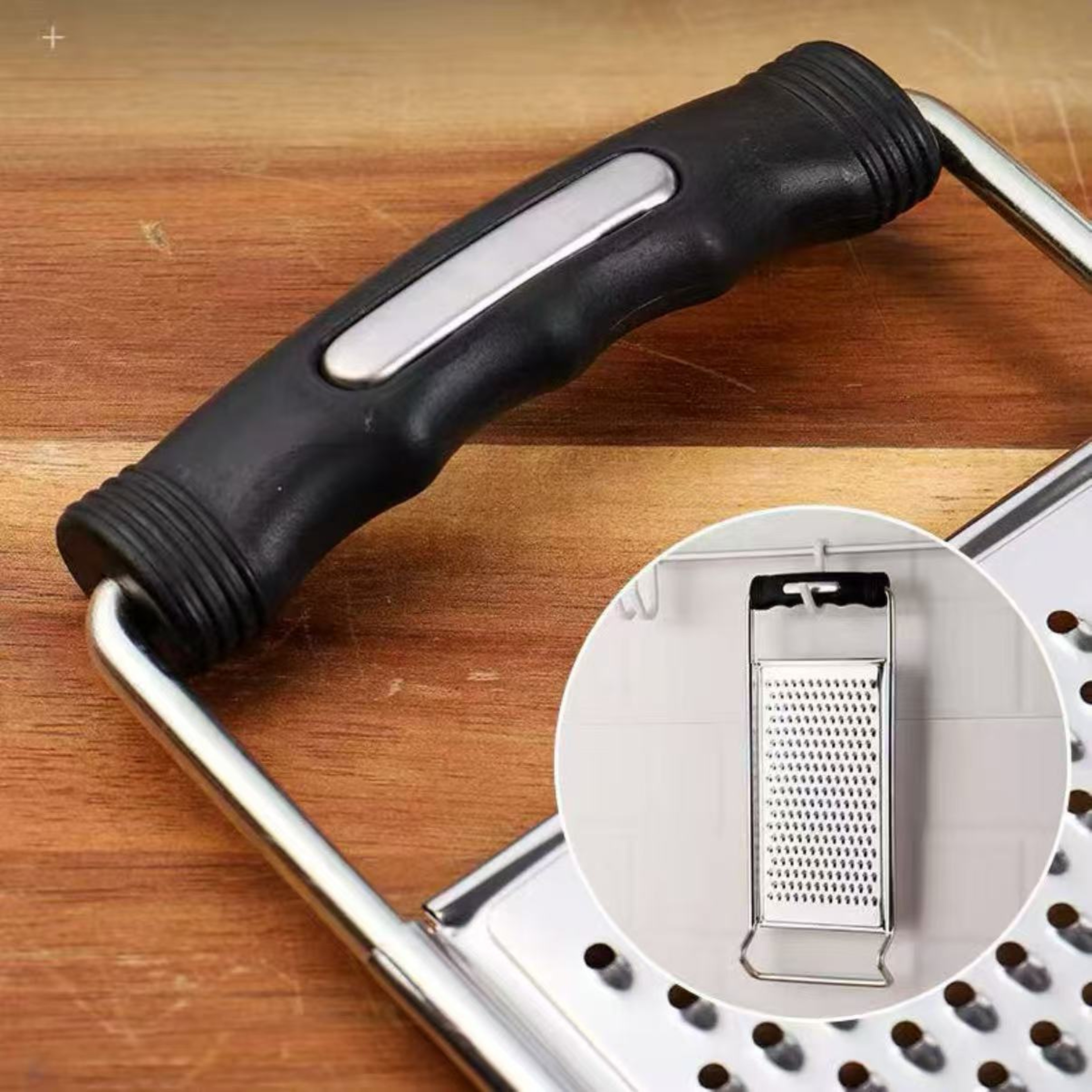 Stainless Steel Vegetable Slicer  Ginger Grater Multi Purpose Kitchen Cutter 5