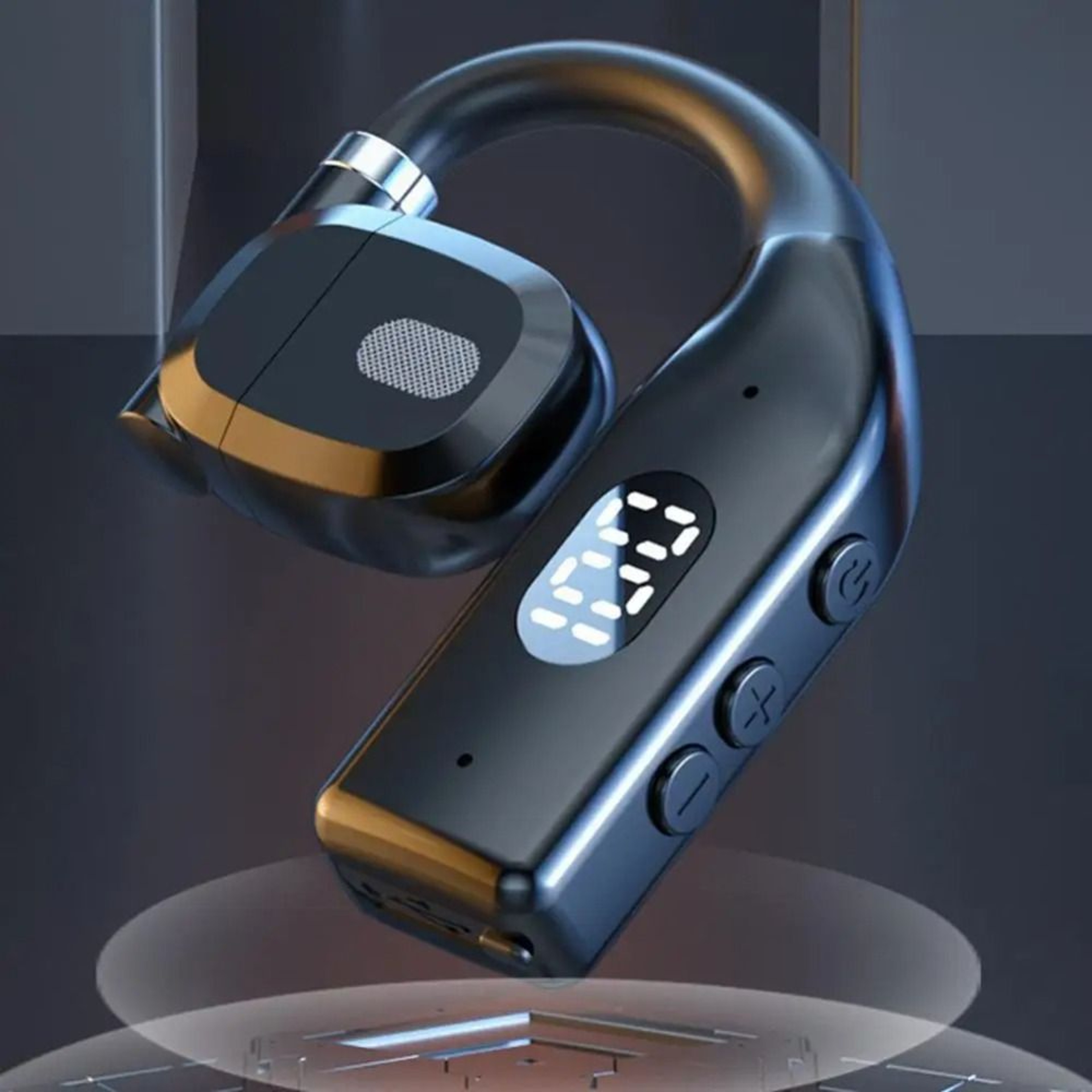 Bluetooth Headphones Wireless Gaming Headset With Earhook Noise Reduction  HD Microphone 0