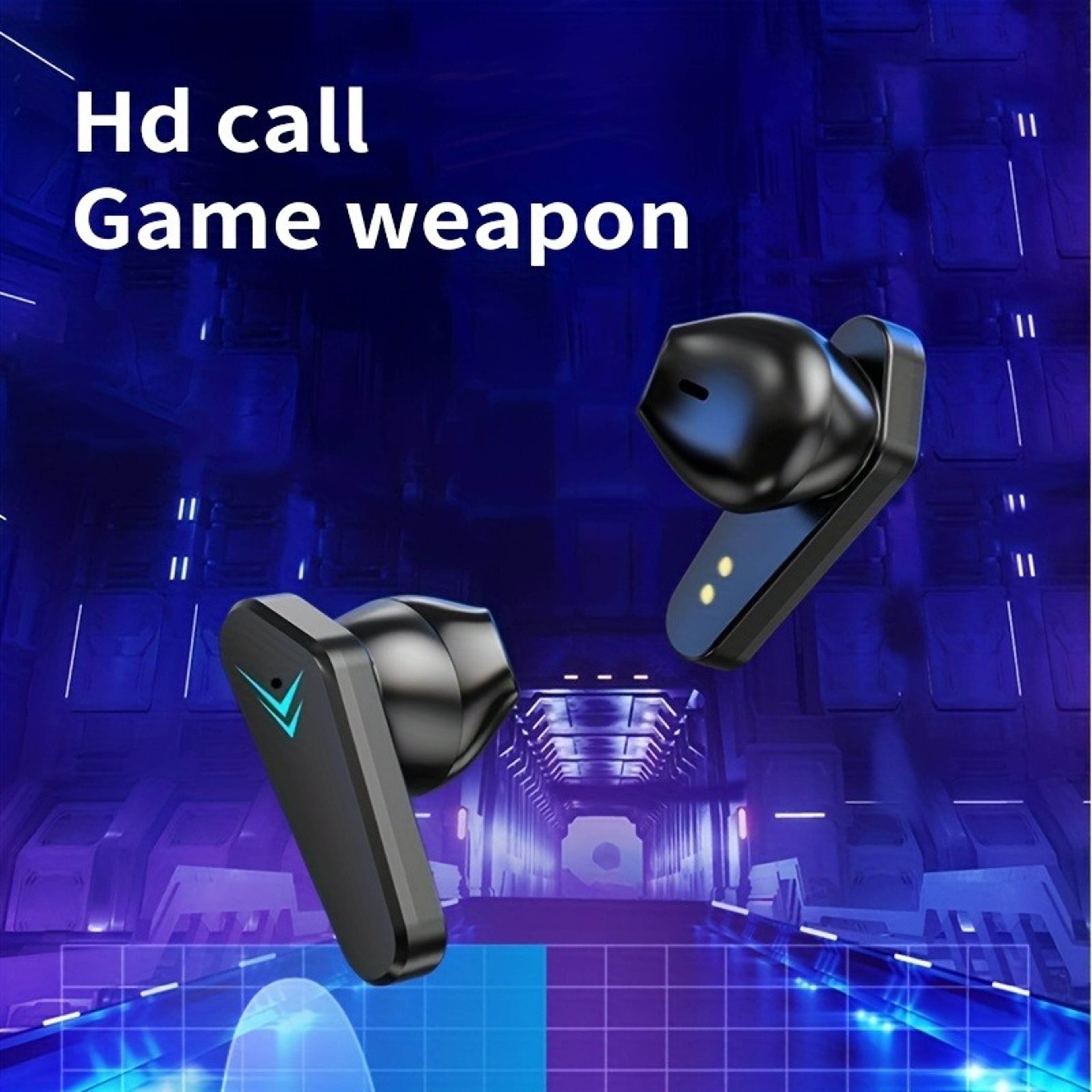 X15 Wireless Bluetooth Earbuds With LED Display Charging Case  ENC Mic For Gaming And Calls 5