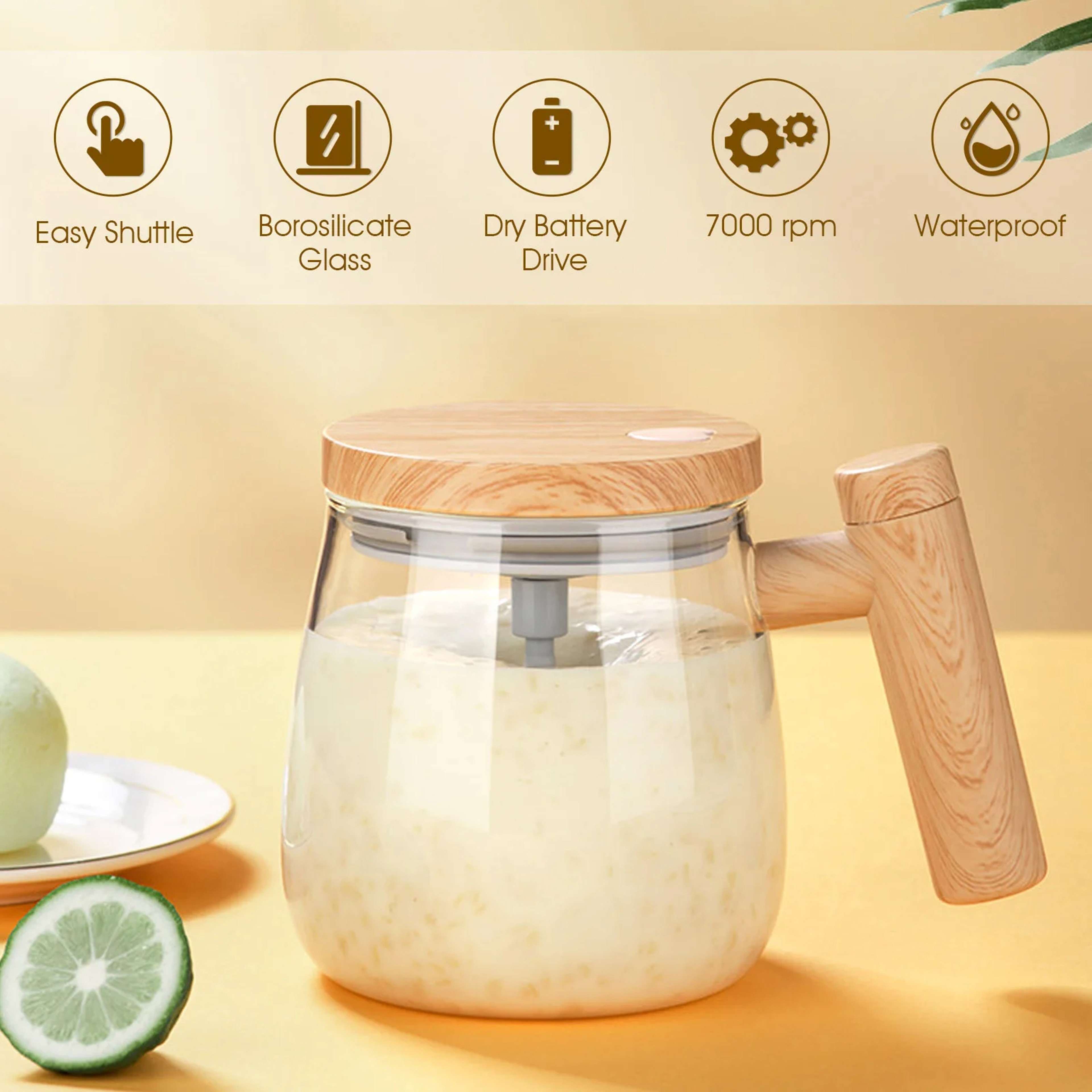 Nordic Electric Self-Stirring Coffee Mug 3