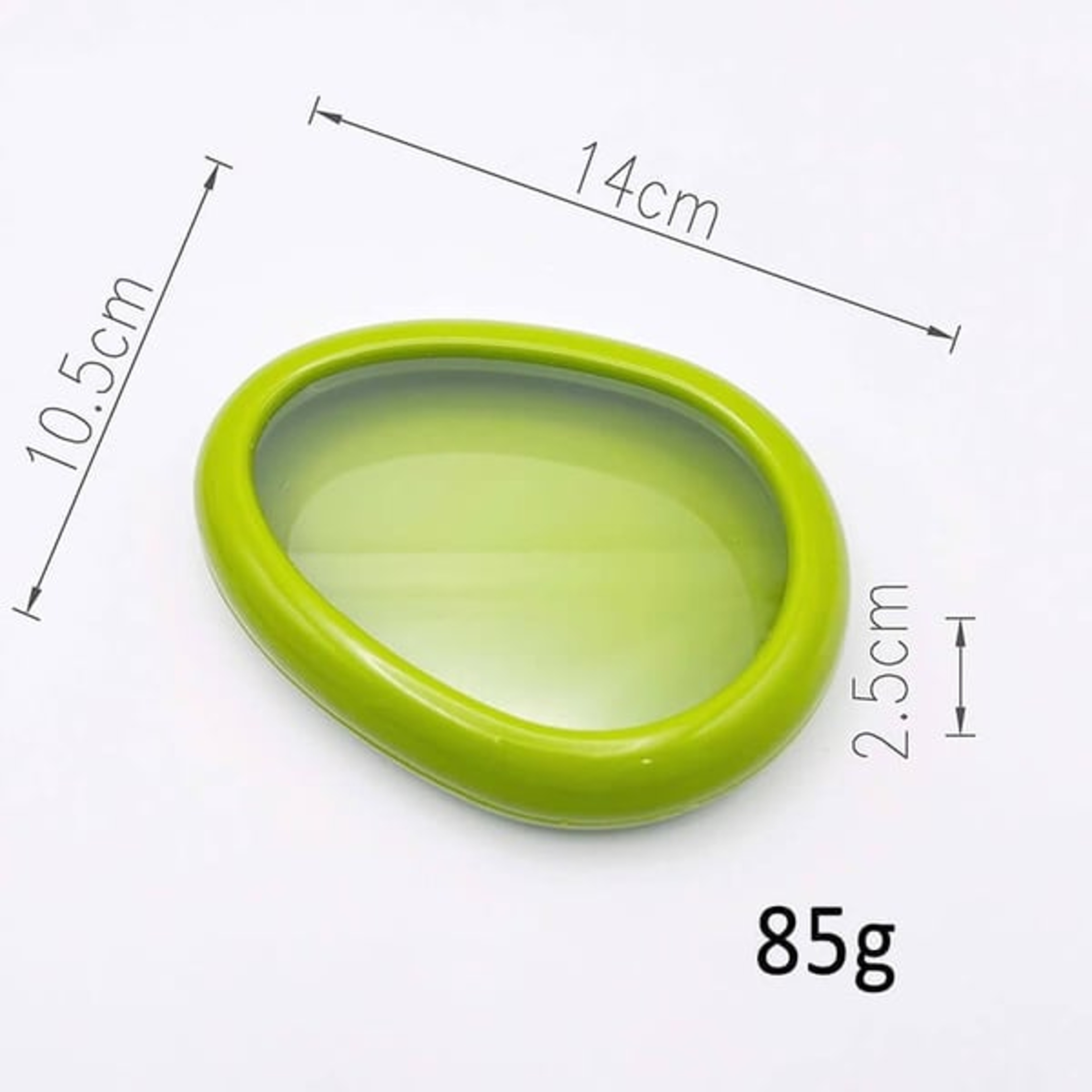 Fruit And Vegetable Anti-Oxidation Storage Box, Food-Grade Silicone, Easy to Clean and Store green